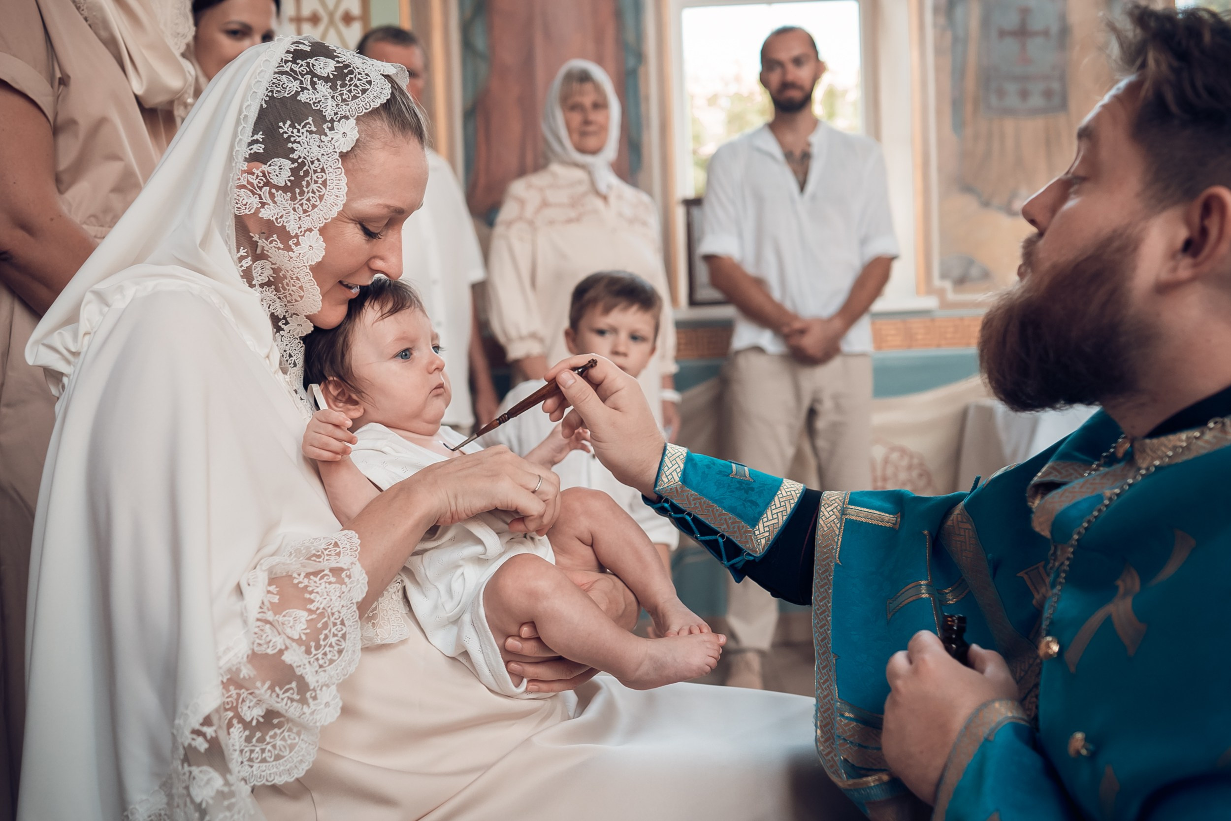 Крещение в храме ап.Андрея Первозванного. Церковный фотограф Севастополь
