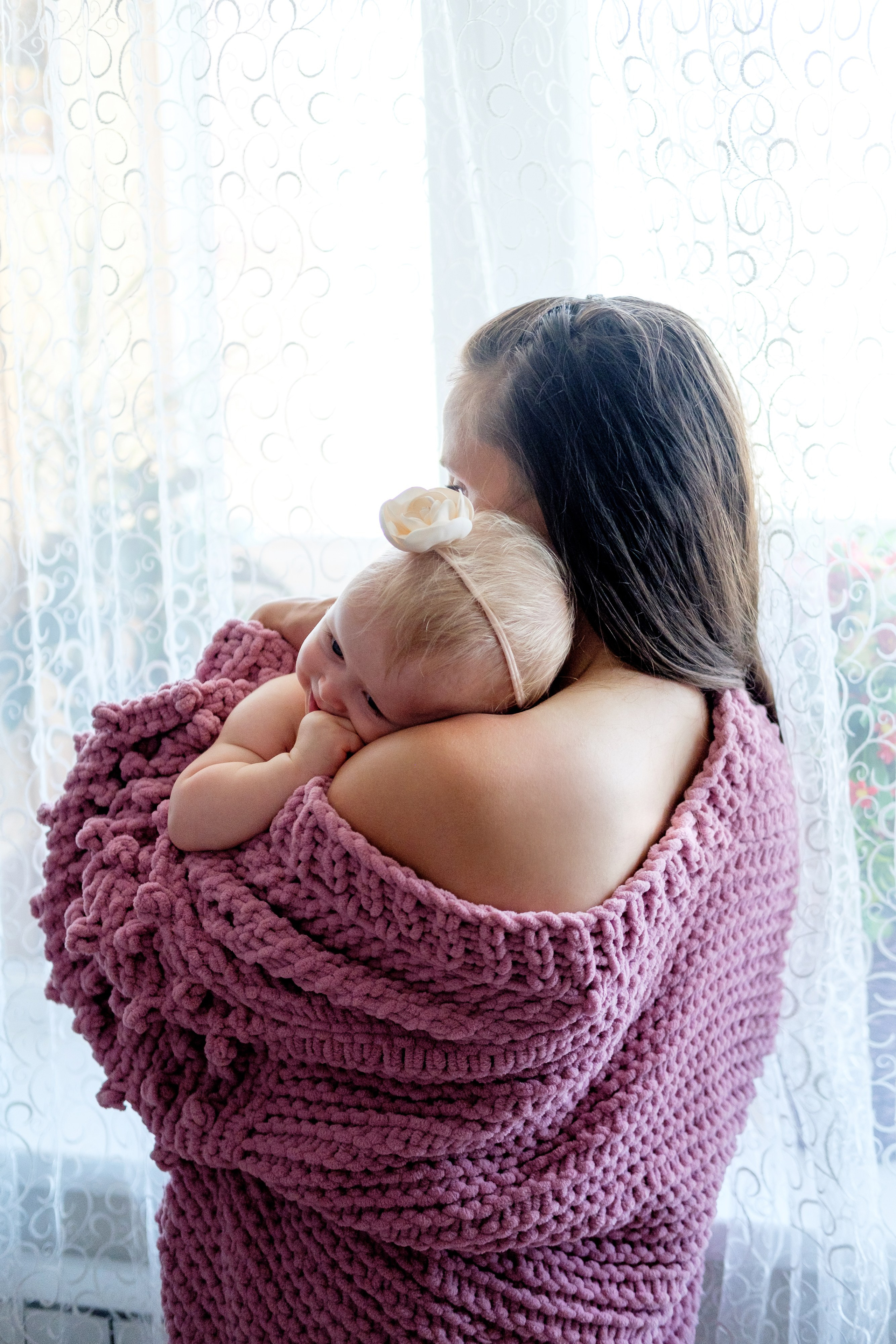 Нежный портрет мамы  малышки в Тюмени