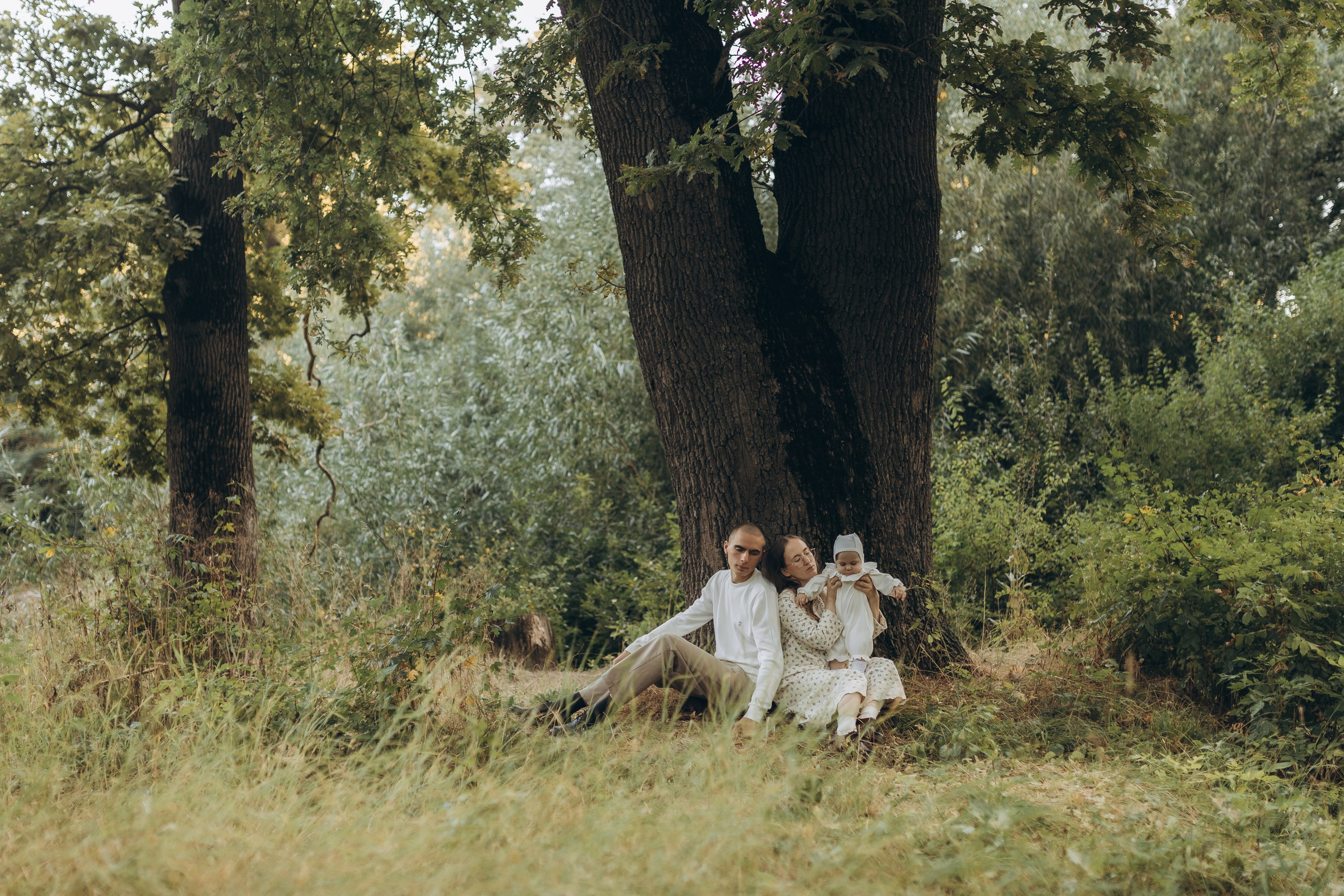 Семейная фотосессия маленькой Анюты с родителями. Фотограф в Ставрополе Svetlana Matveeva