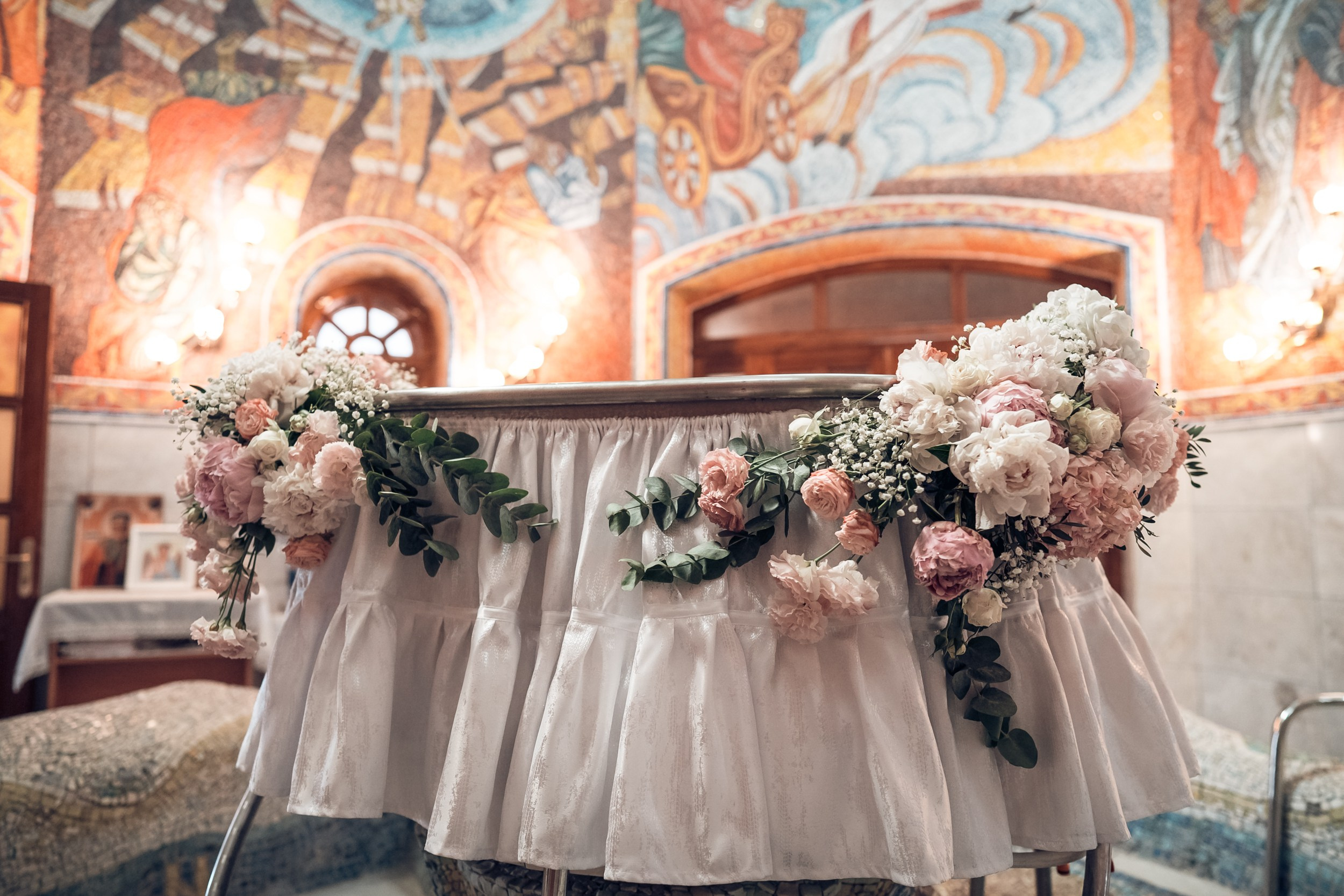 Крещение в Свято-Троицком монастыре Симферополь. Церковный фотограф Севастополь