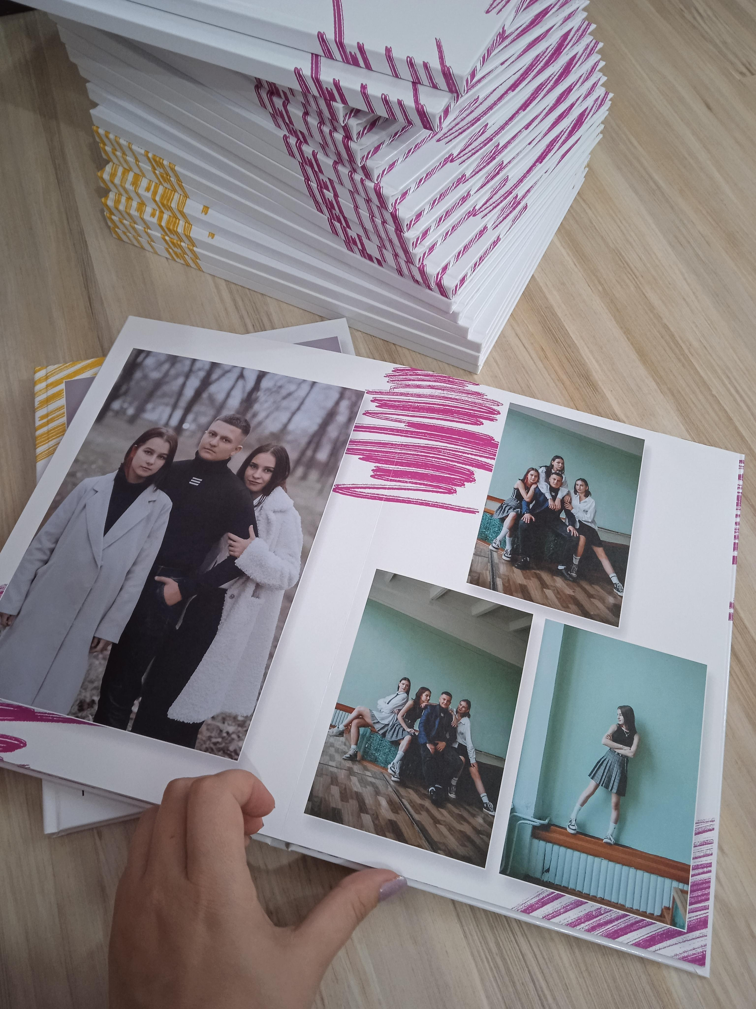 Дизайн «Штрихи». Фотограф Ярмишко Дарья. Выпускные фотокниги