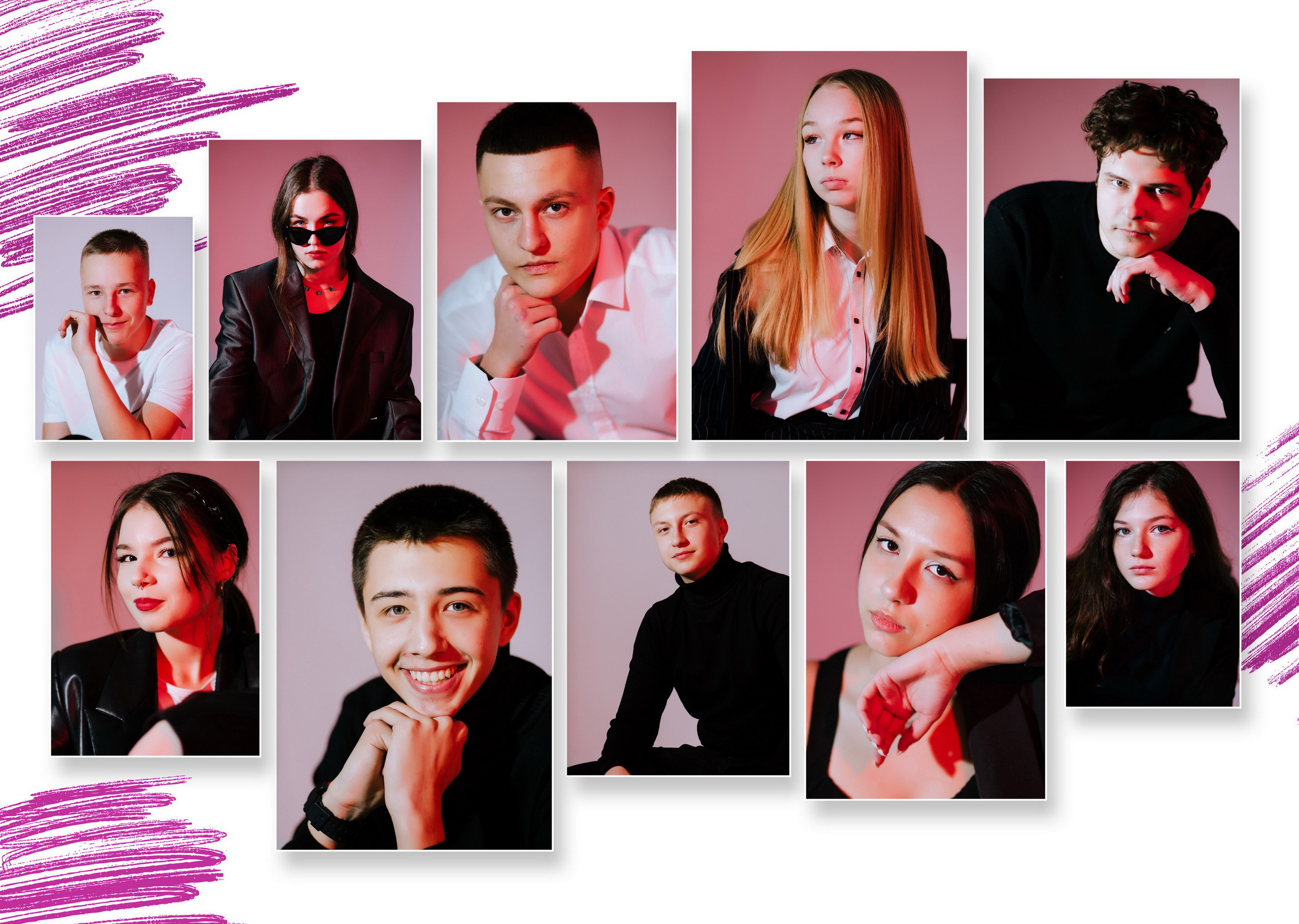 Дизайн «Штрихи». Фотограф Ярмишко Дарья. Выпускные фотокниги