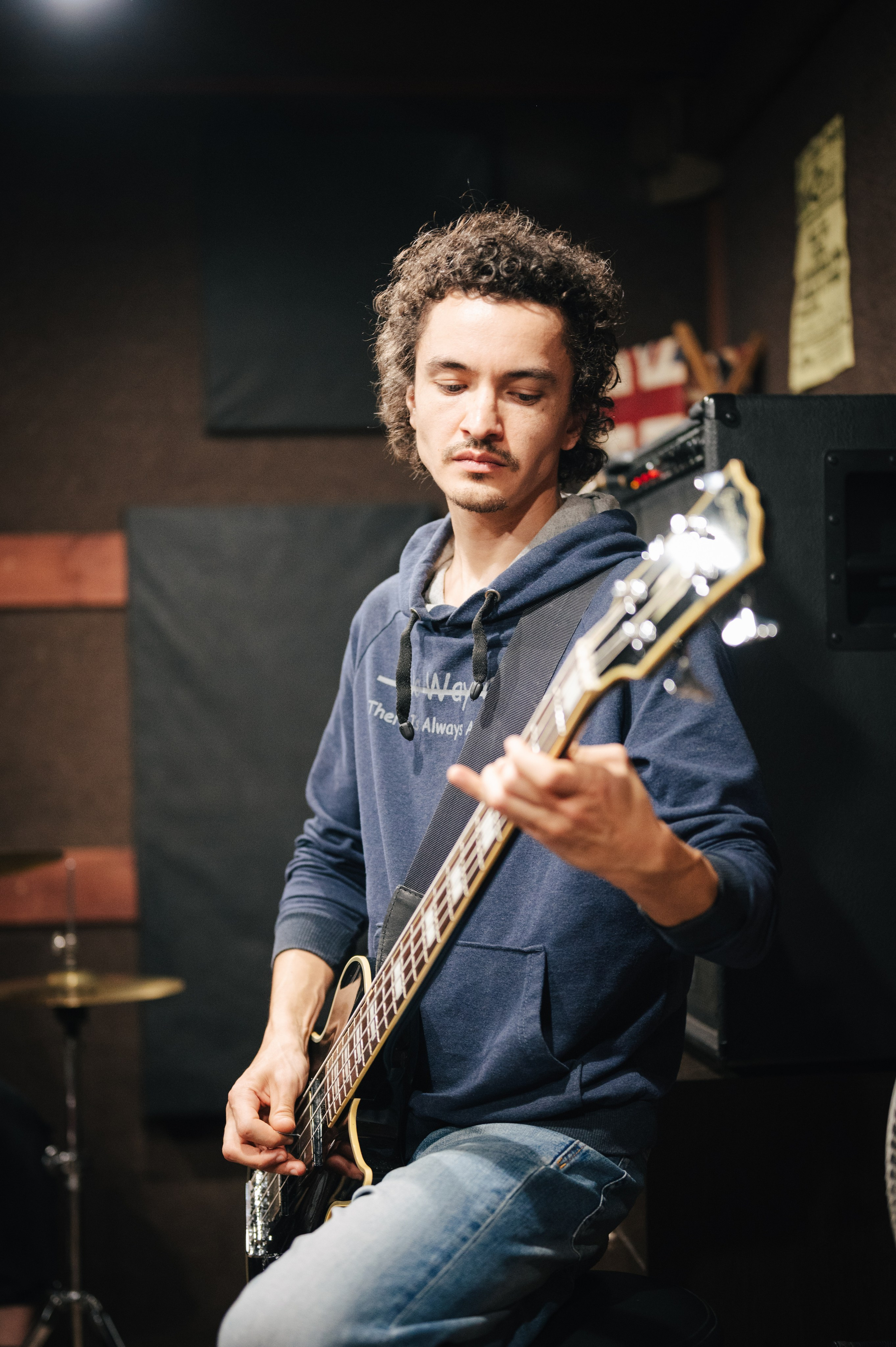 Репетиция группы «Прячемся!!!». Фотограф Анна Темнова. Пенза