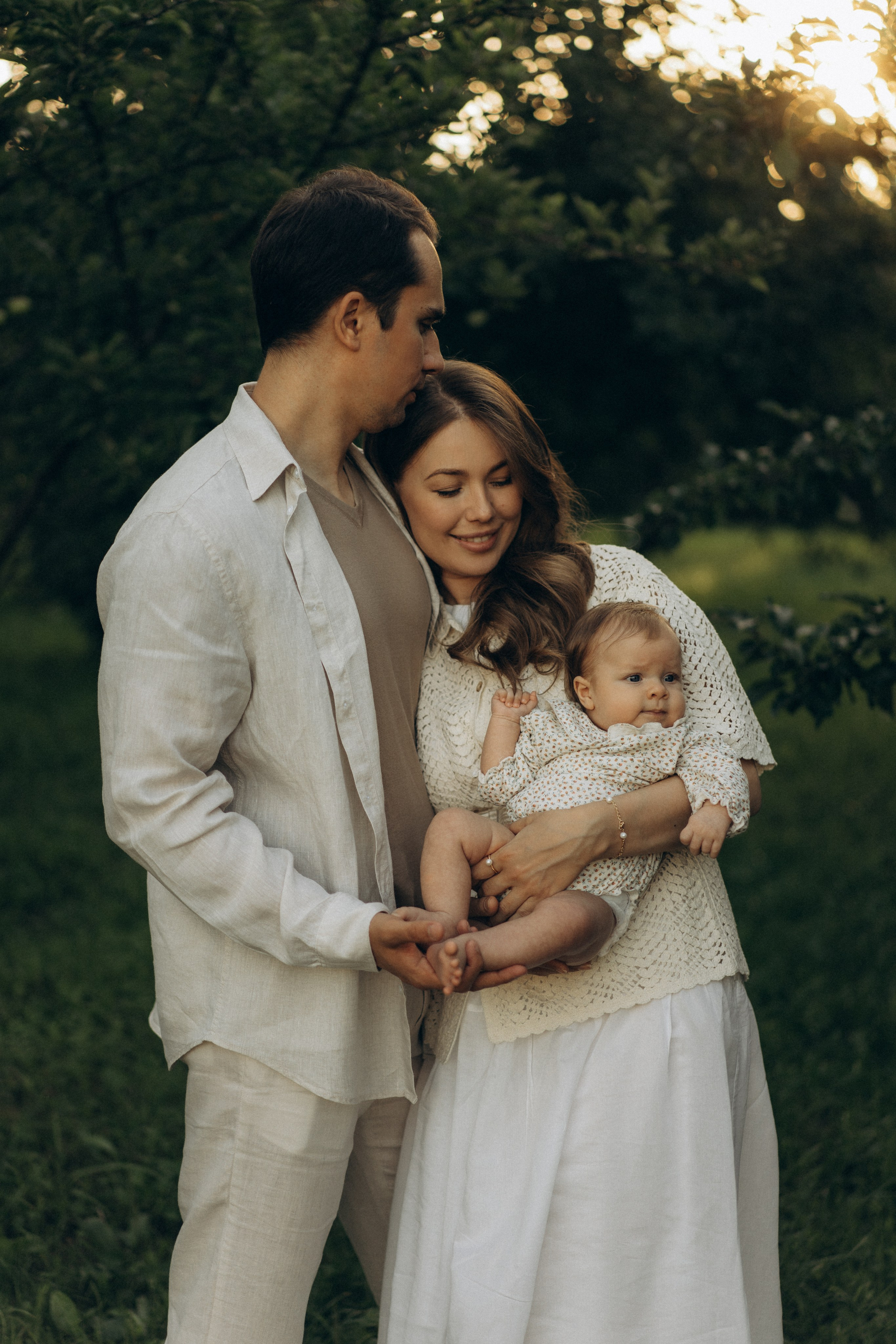 Кристина, Сергей и Полина. Семейный lifestyle фотограф в Москве Рената Рафикова