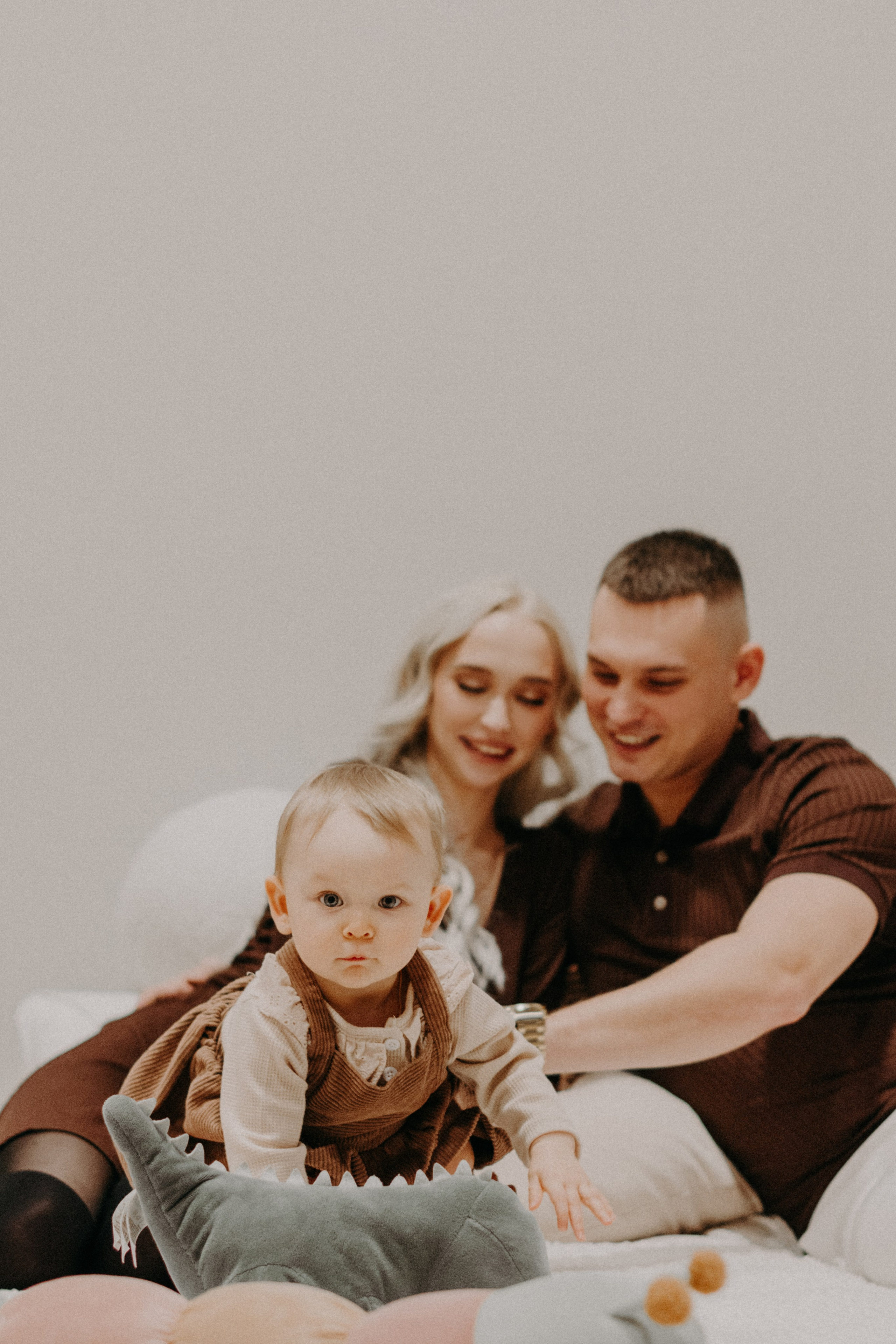 Фроловы. Варечке 1 год. Фотограф в Челябинске Любовь Денисенко