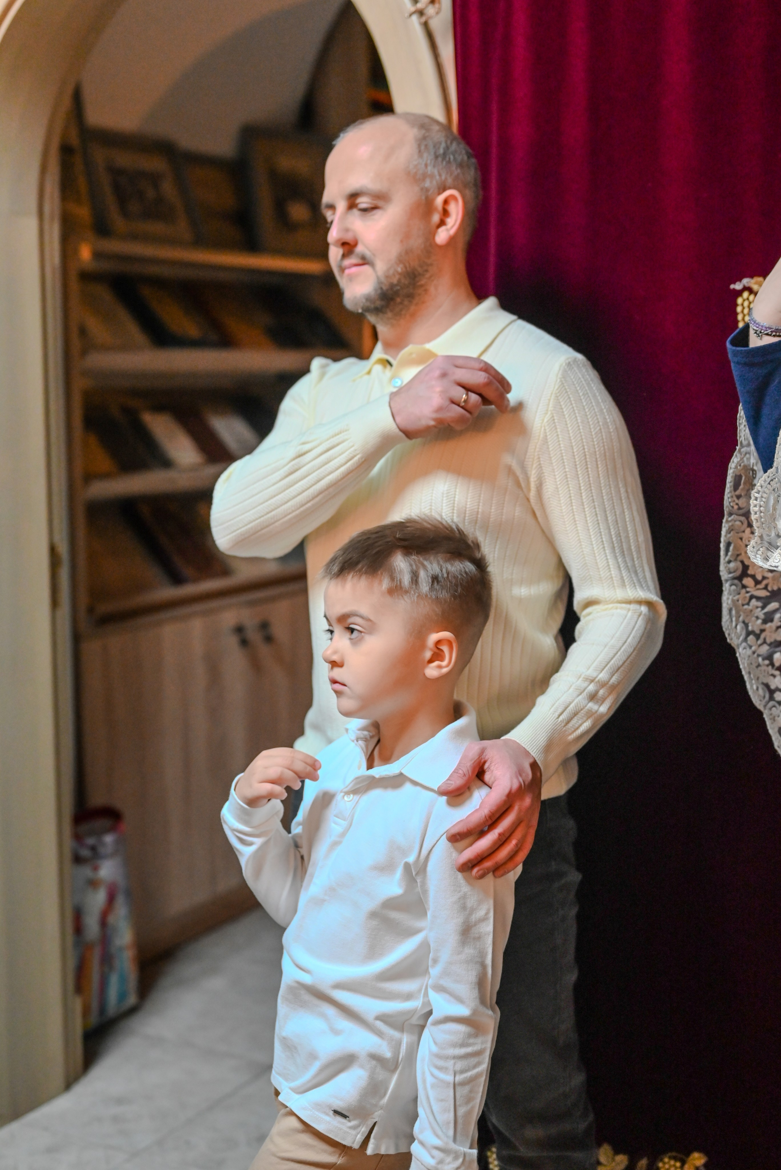 Крещение Совхоз Ленина. Семейный и детский фотограф Москва