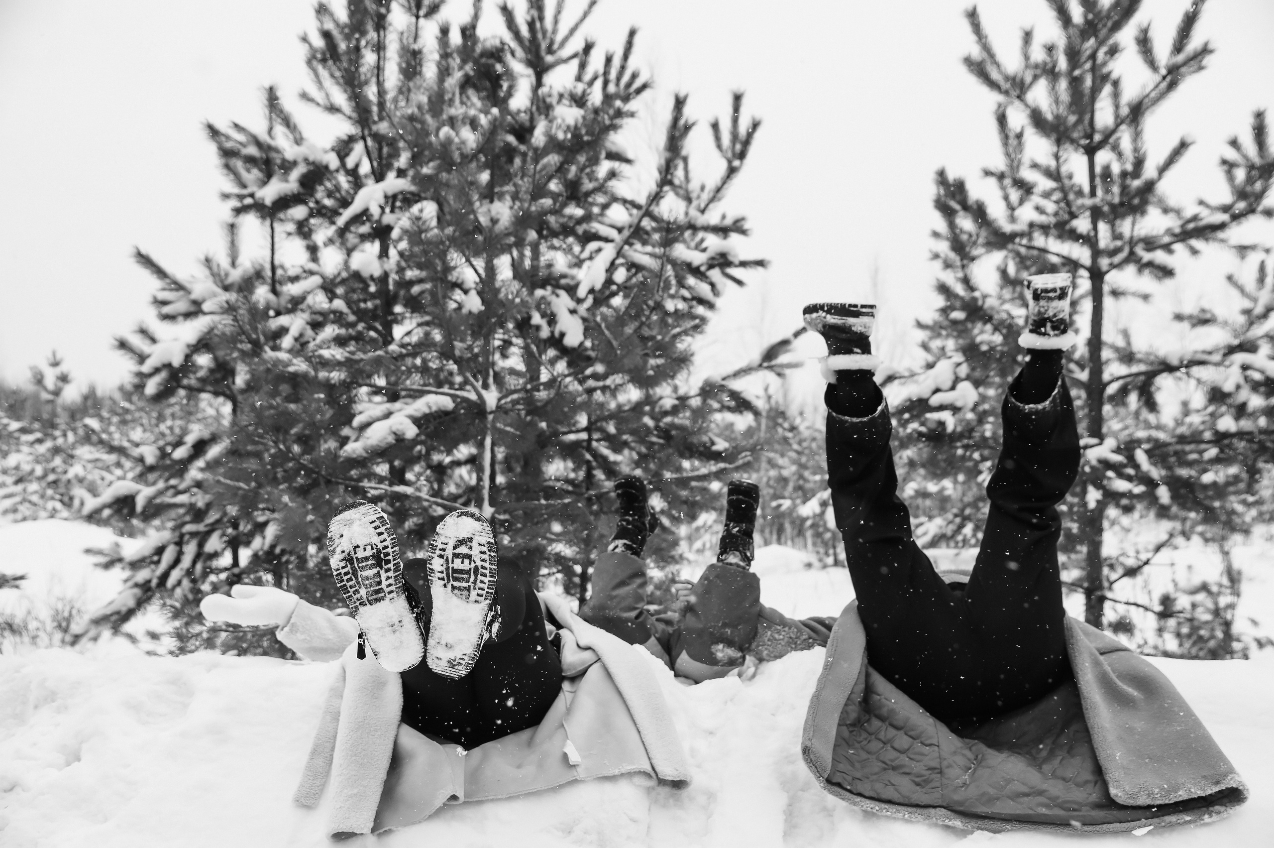 Зимние прогулки. Семейный фотограф Олеся Батурина Рязань