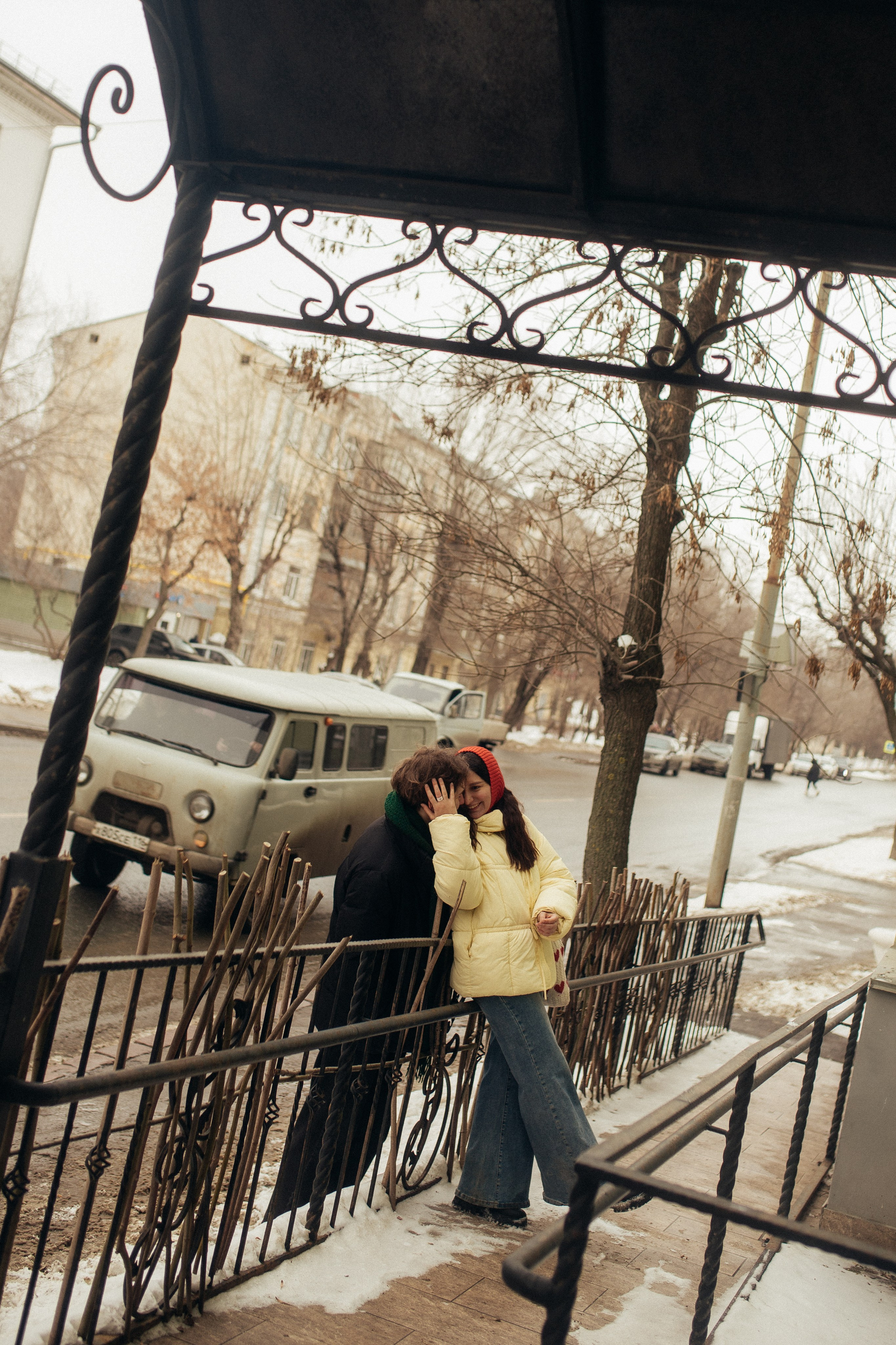 Зимняя прогулка. Свадебный фотограф Казань