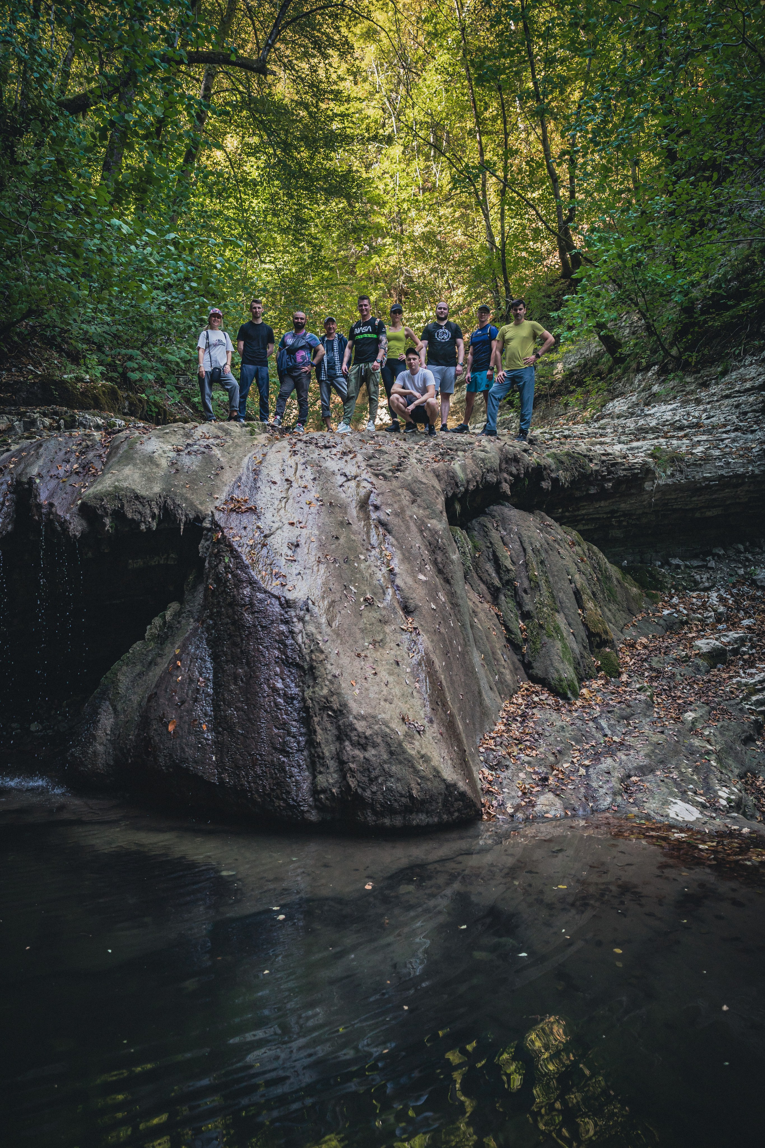 Поход на Полковничьи водопады АСК 26.09.23. Репортажный фотограф в Краснодаре Рындин Дмитрий