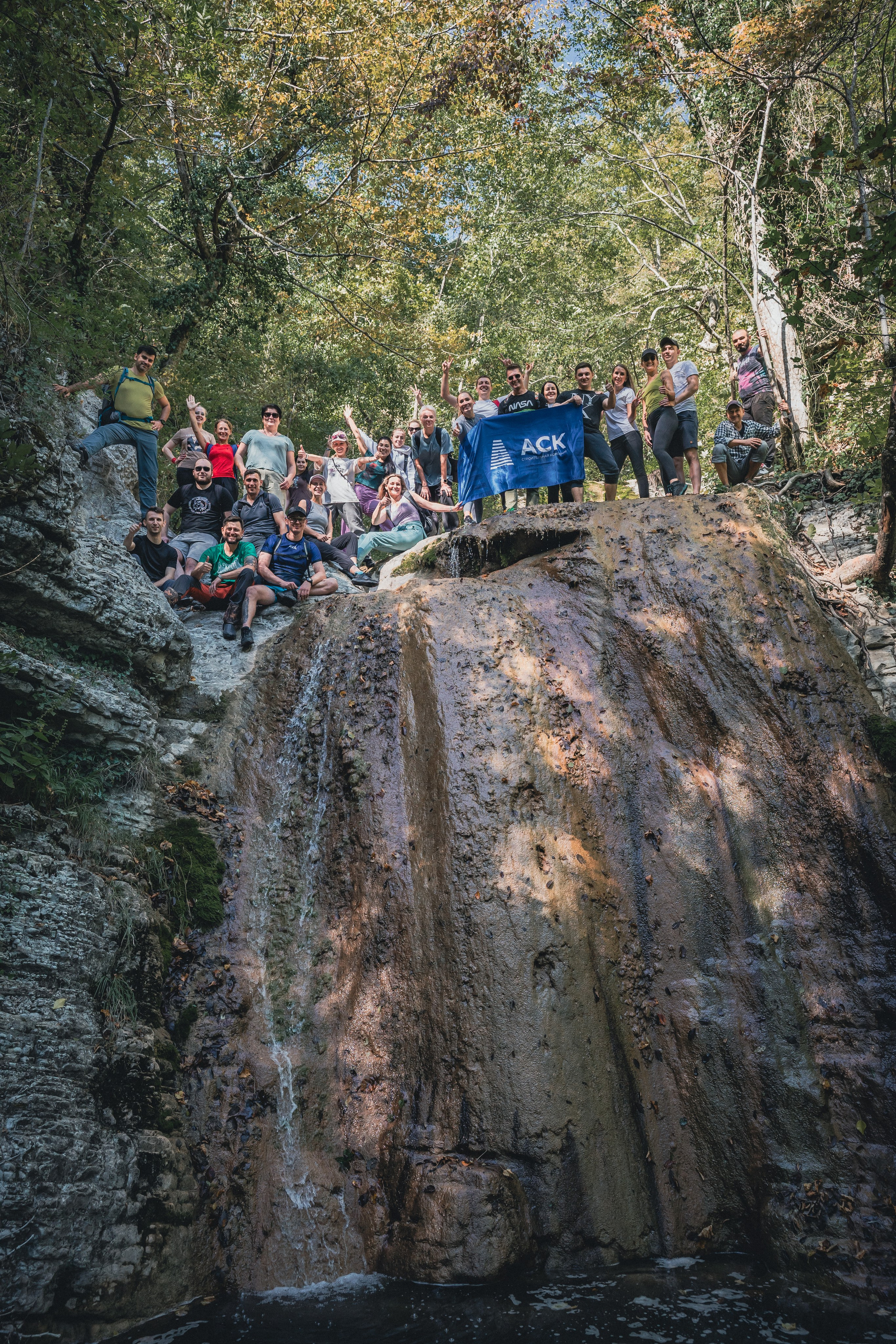 Поход на Полковничьи водопады АСК 26.09.23. Репортажный фотограф в Краснодаре Рындин Дмитрий