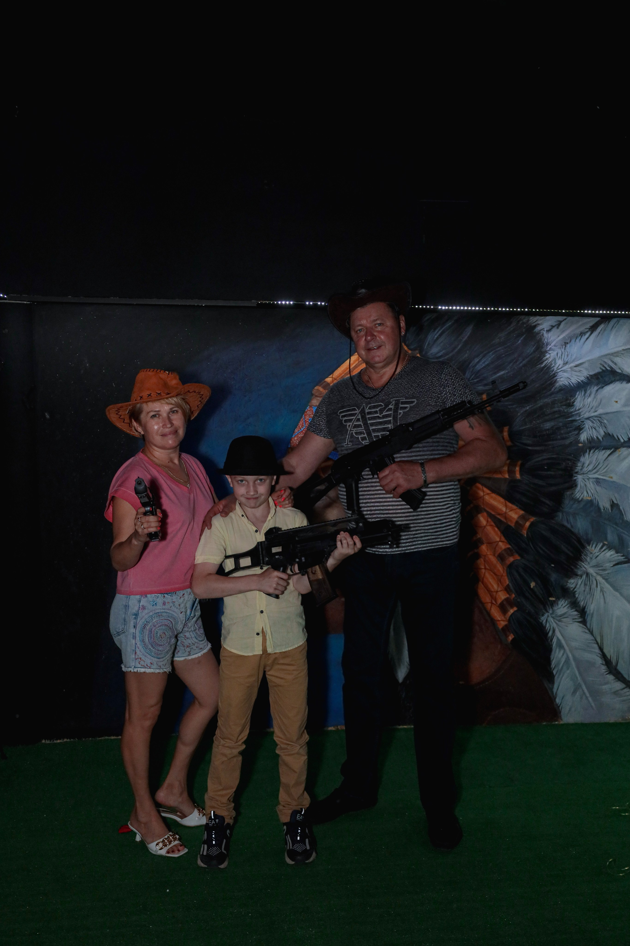 День рождение в стрелковом клубе. Фотограф Надршина Лилия