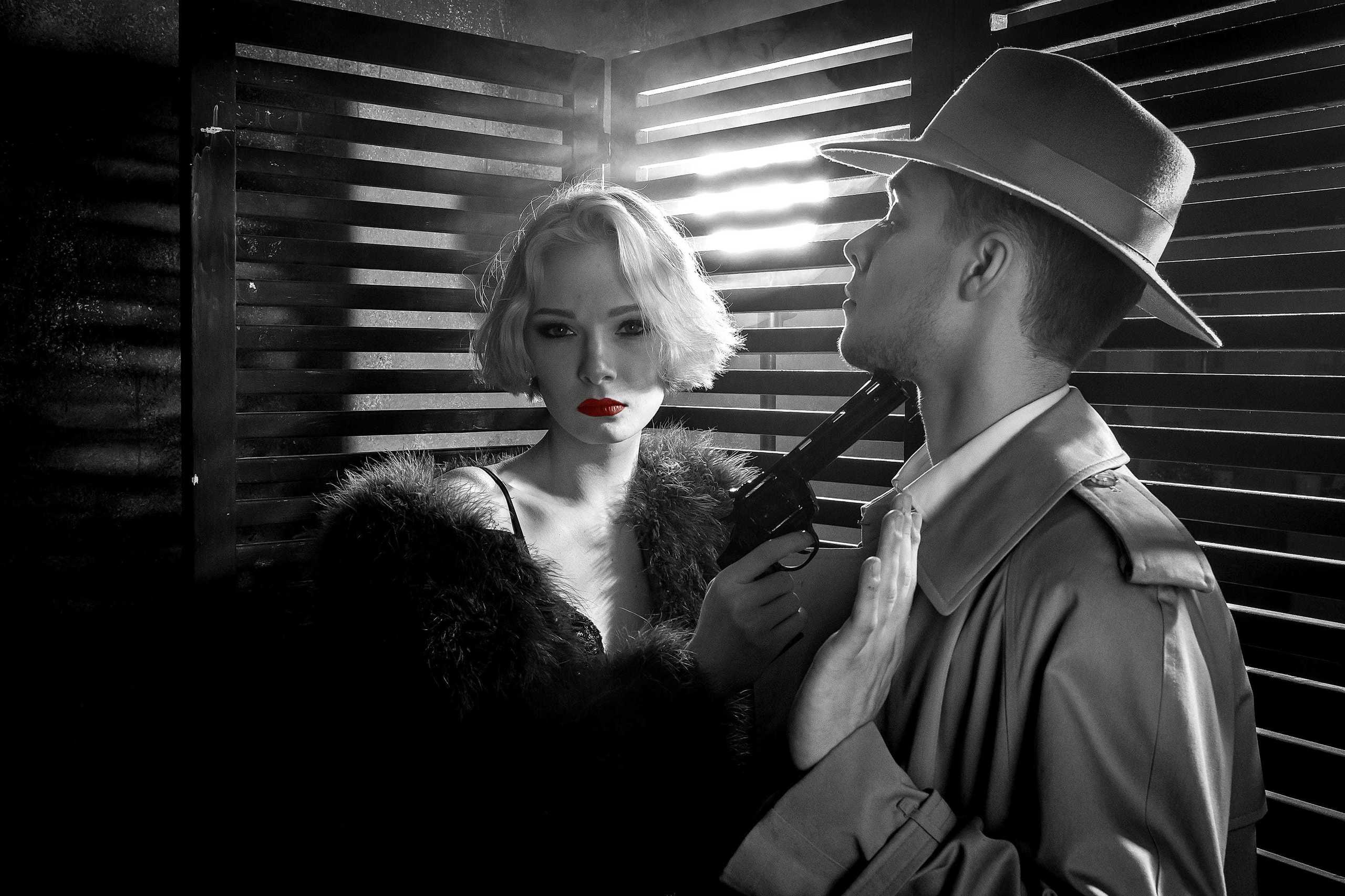 Фотосессия в стиле Нуар в Москве. Бизнес фотограф в Москве Алексей Кознев