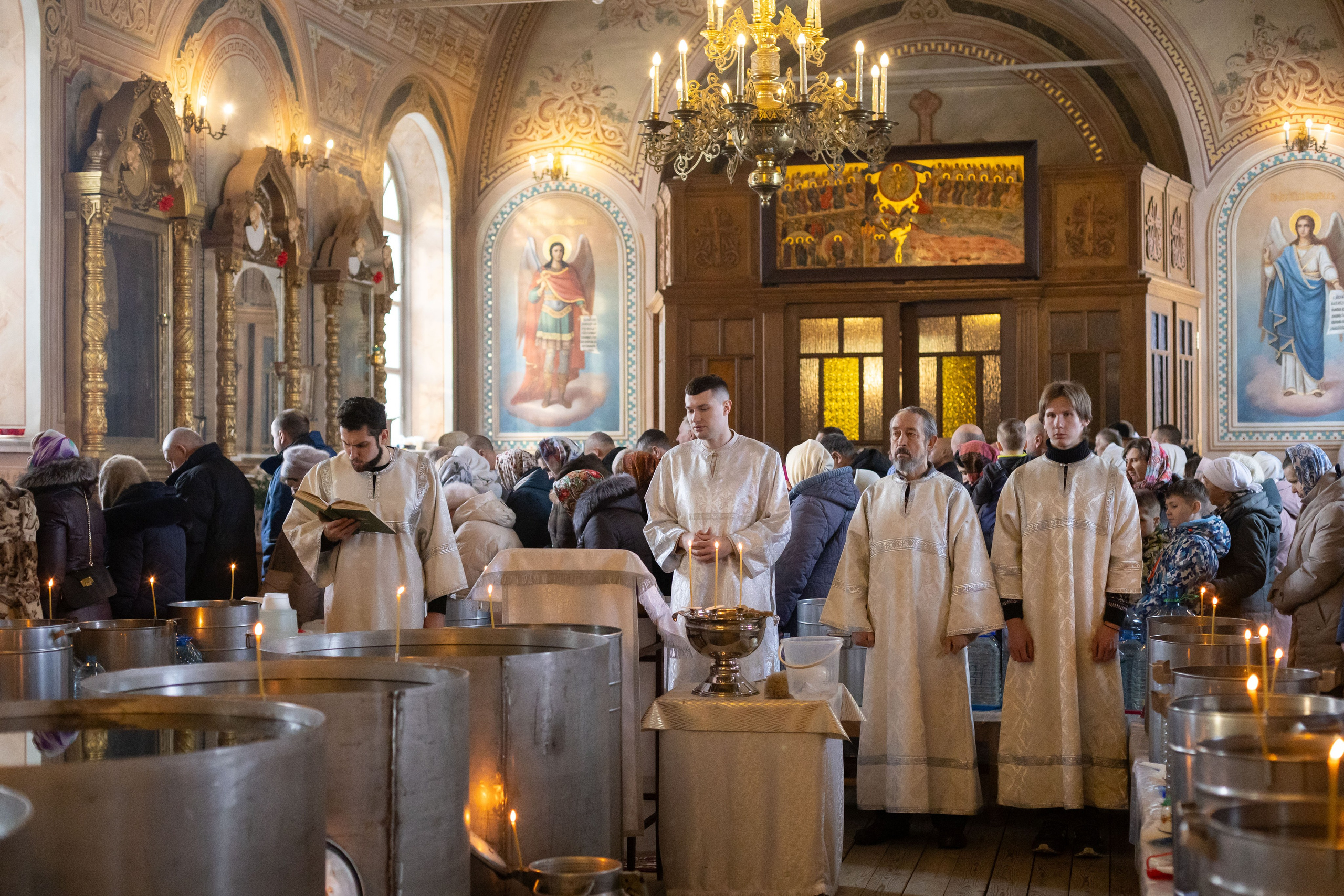 Крещение. Утренняя. Семейный и детский фотограф Анна Петракова