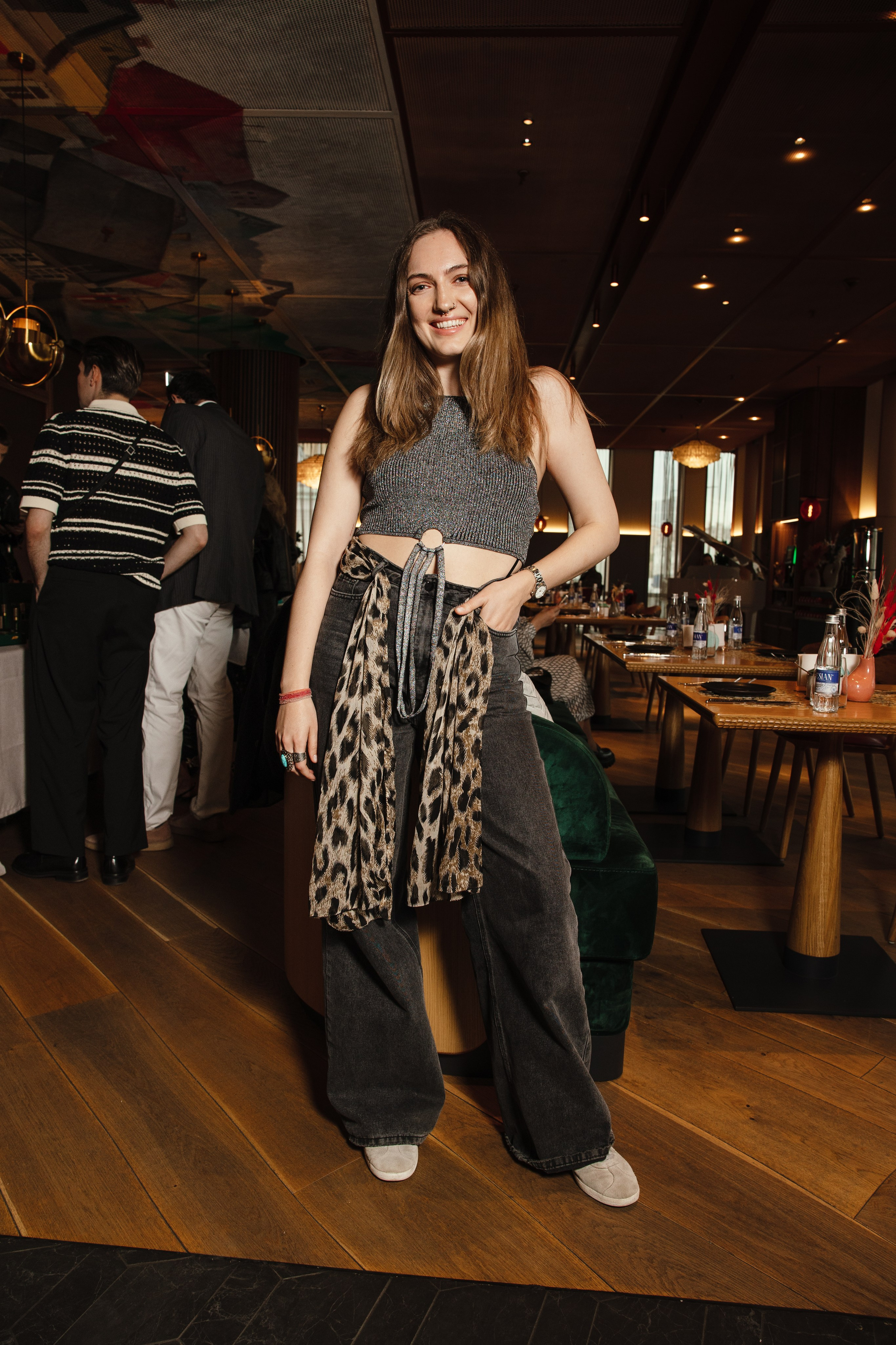 Презентация Russian Fashion Dom в ресторане Shagal. Контент фотограф в Москве и области Елена Кулакова