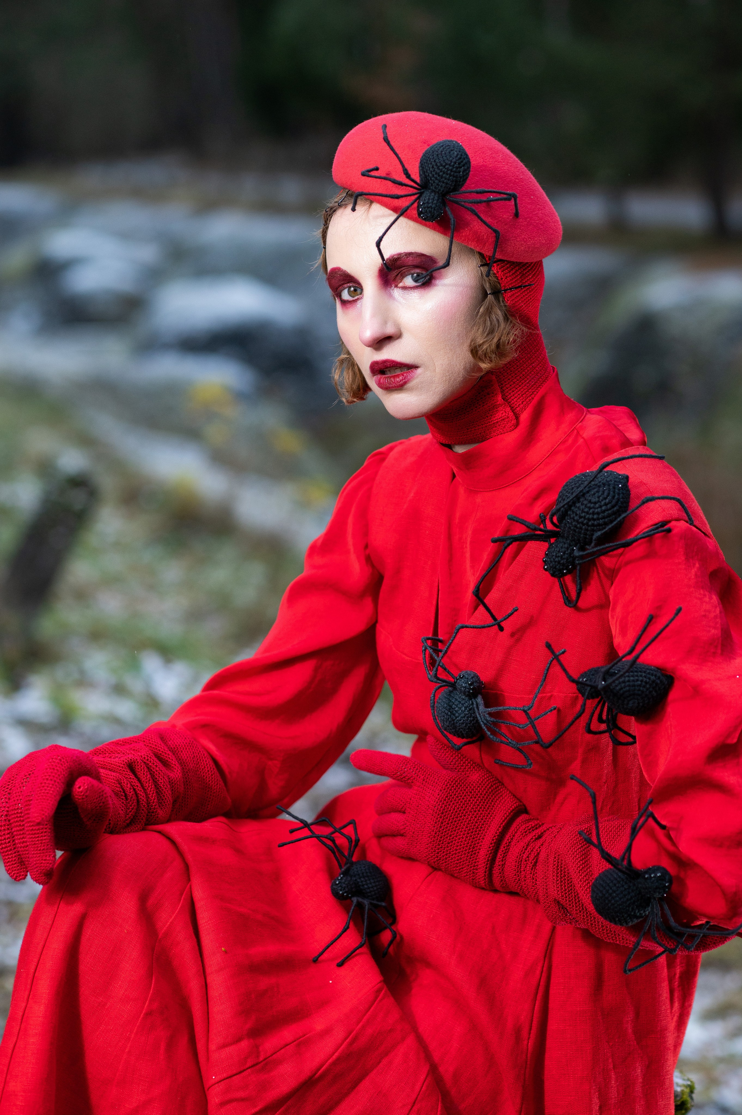 Spyder woman. Portrait photographer in Minsk Slava Potalakh