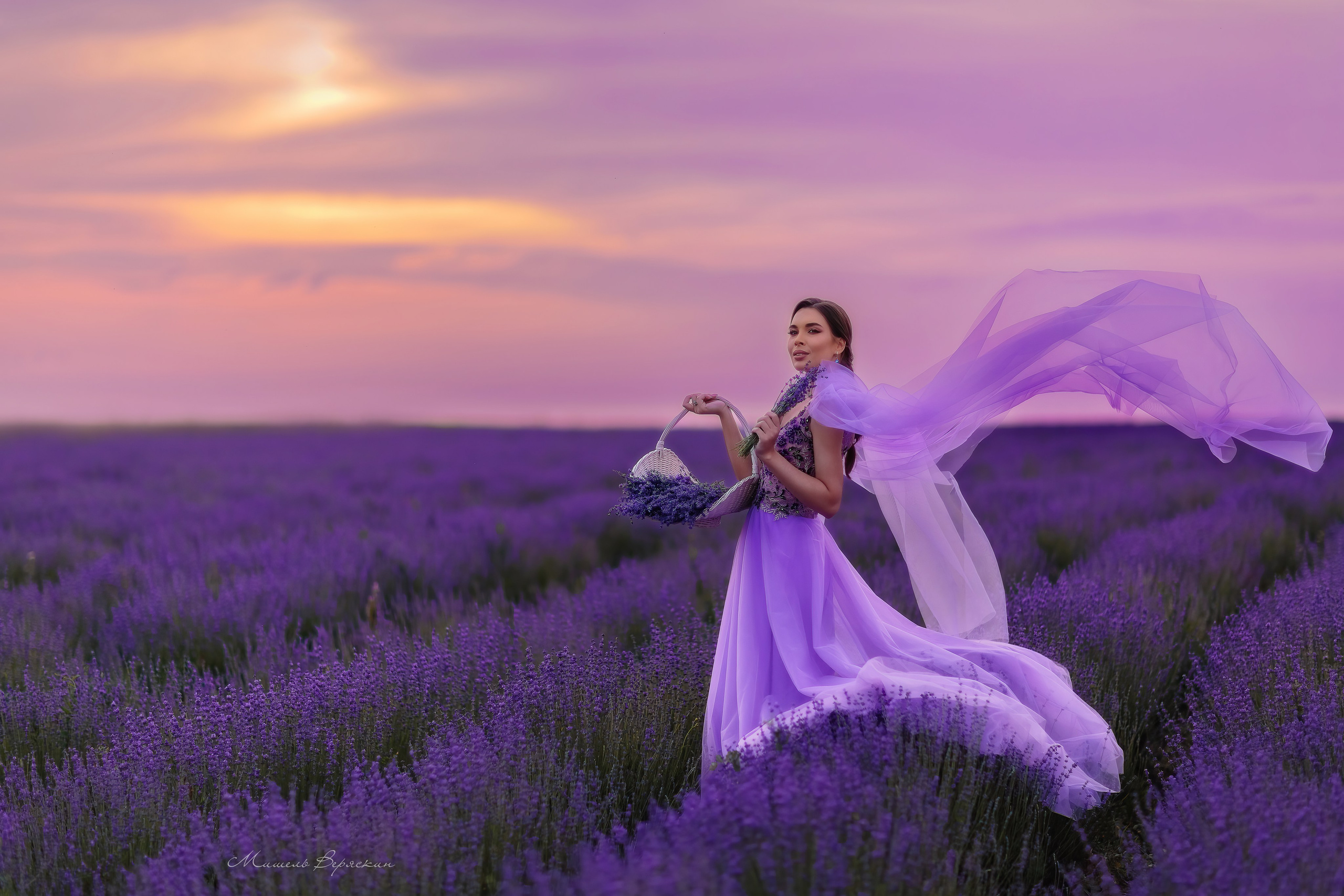 Лавандовая фотосессия
