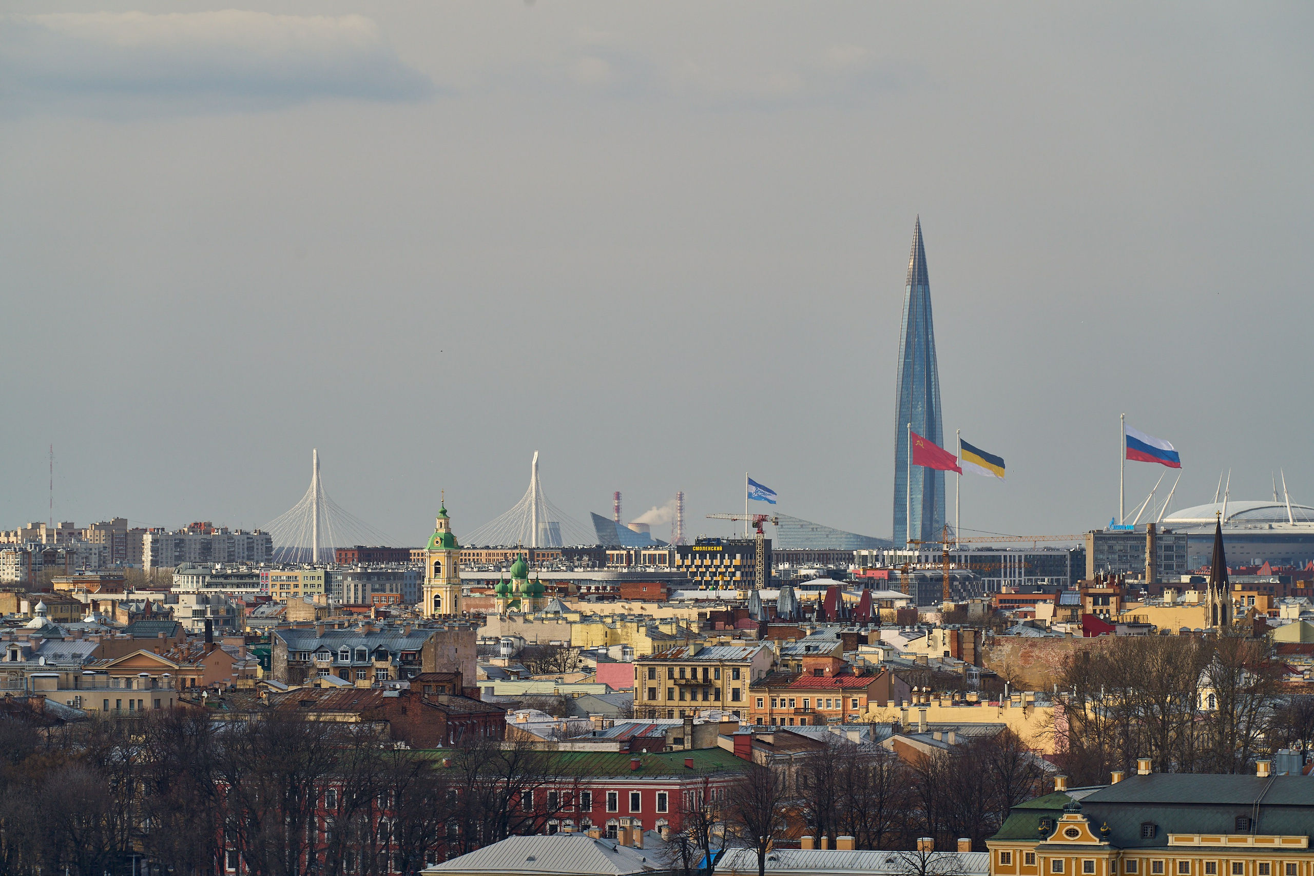 Колоннада Исаакиевского собора