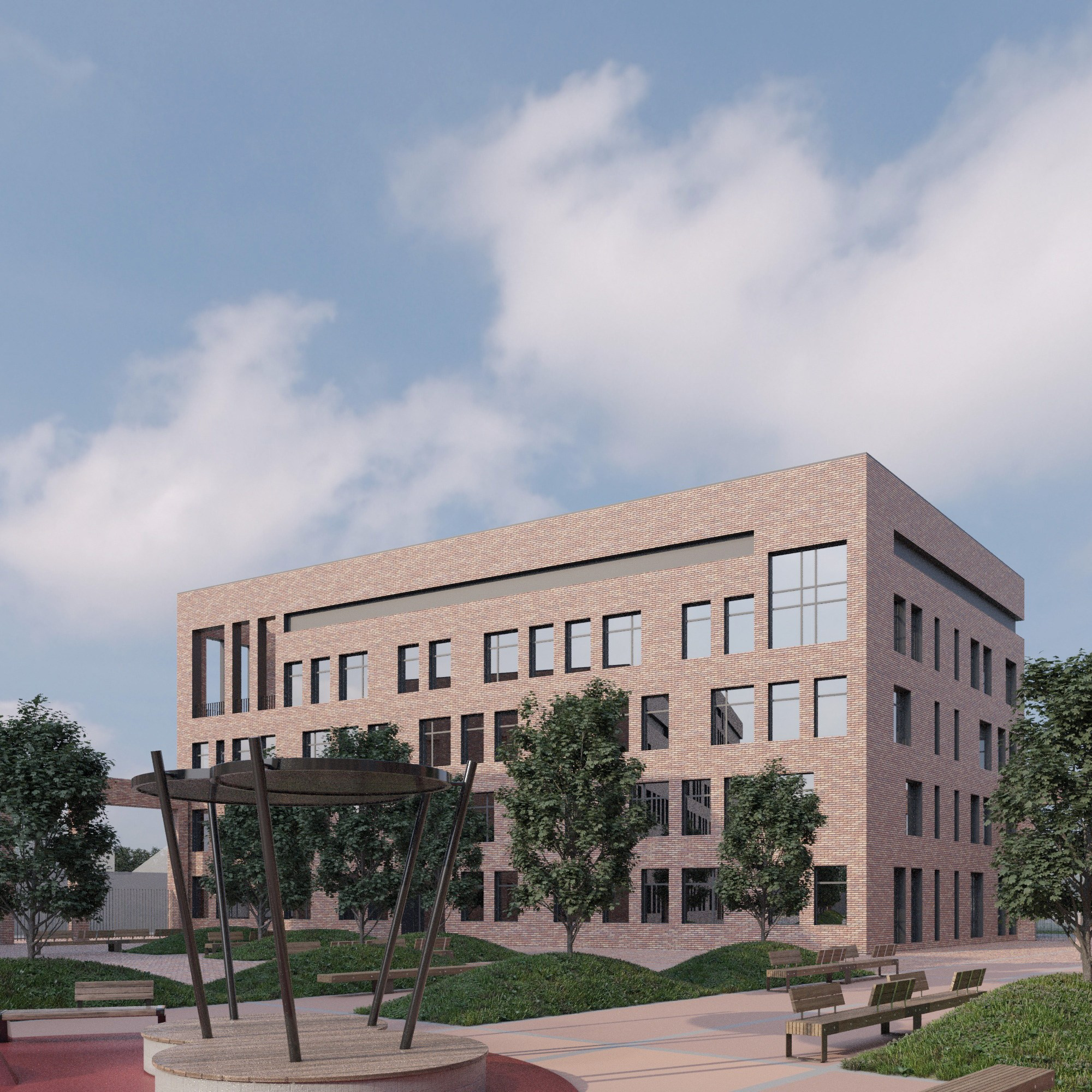 Многоквартирные дома / Dachnaya_GK Вариант 1. SAAS Селиванов Алексей Архитектурная Студия