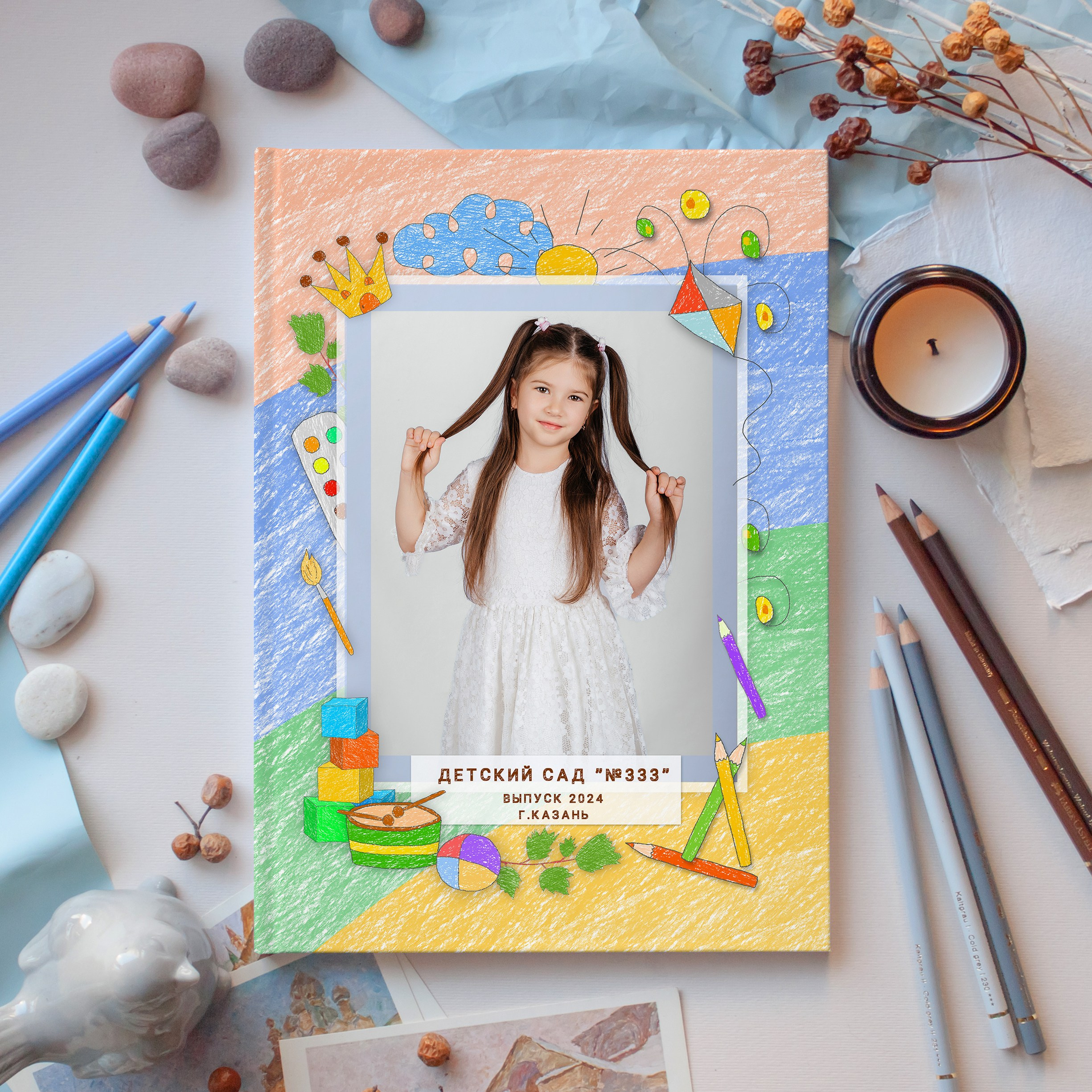 Альбомы для детского сада. Выпускные фотоальбомы в Казани