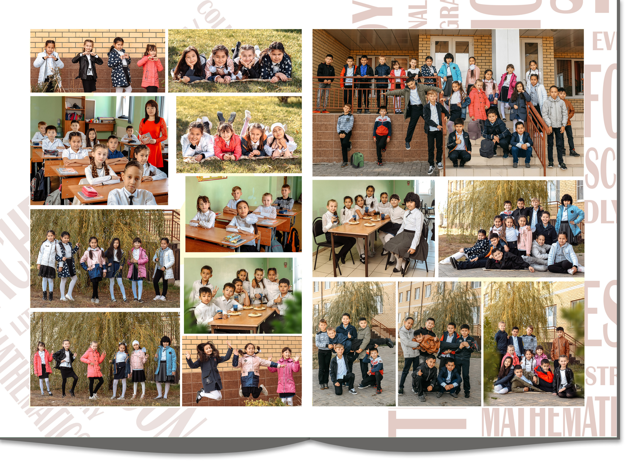 2100 руб. на втором развороте коллаж до 6 фото. Свадебный и школьный фотограф в Астрахани