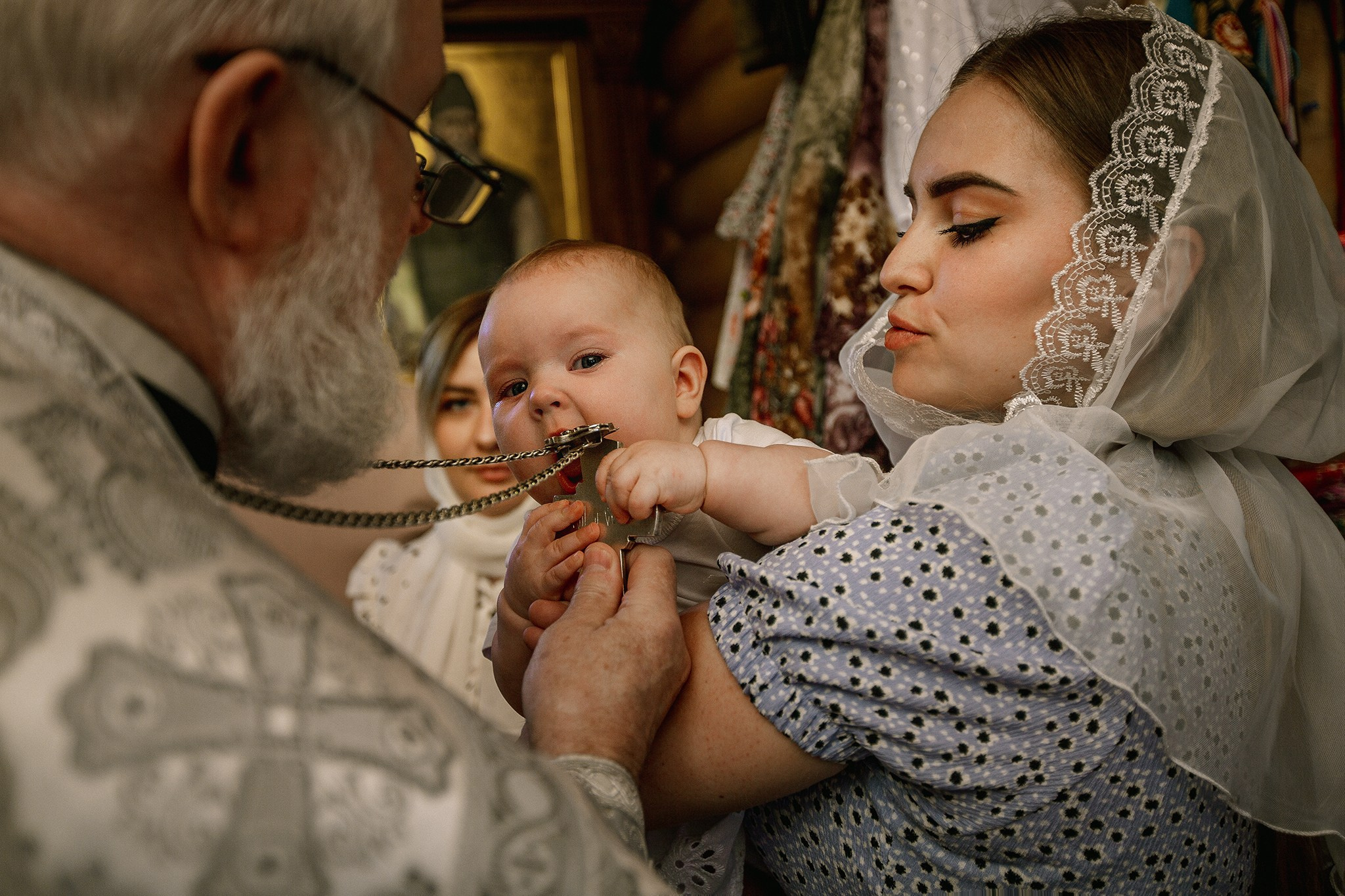 Крещение Василисы. Детский семейный фотограф в Севастополе Крыму