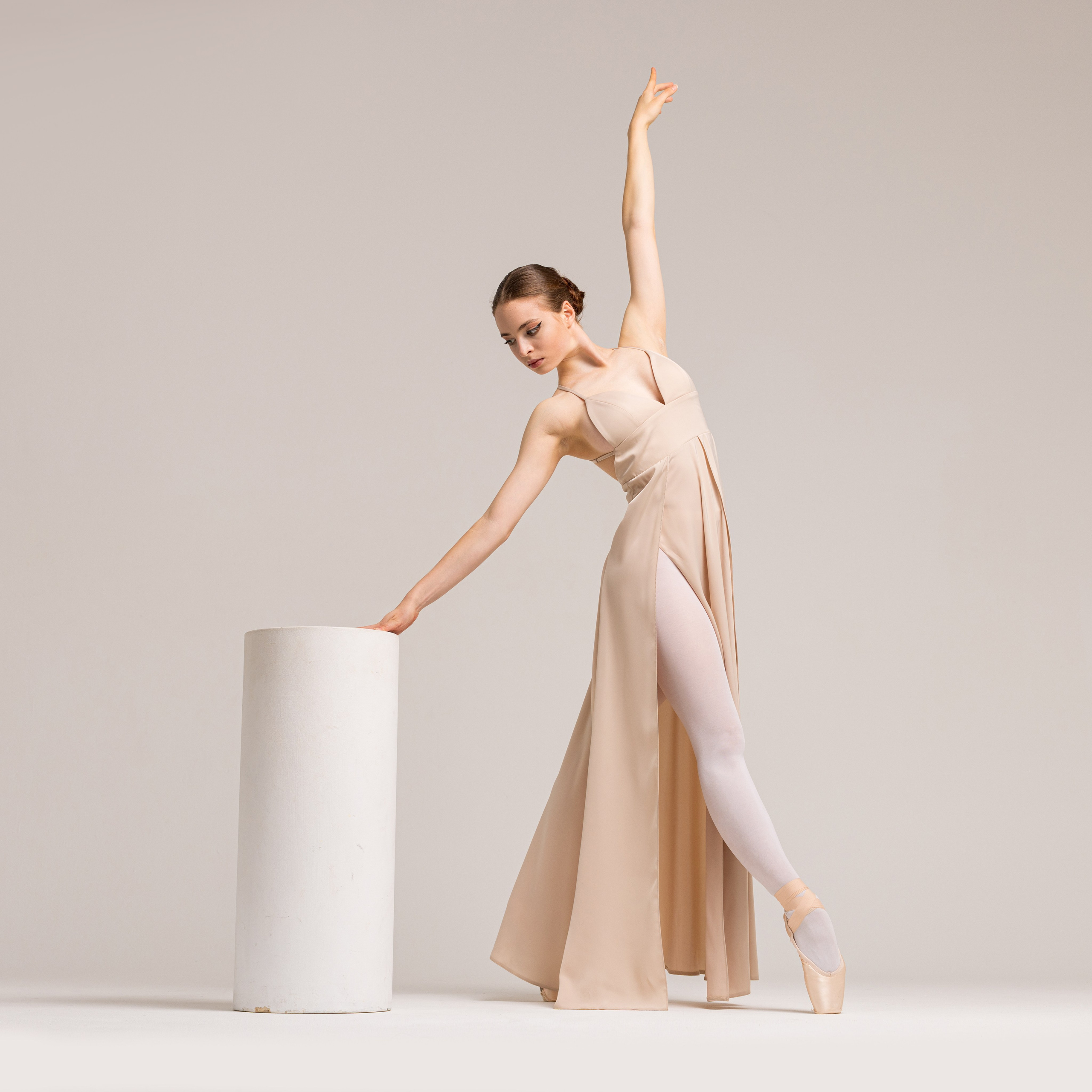 Балетная съёмка на белой циклораме и фонах. Балетный фотограф Алина Ханько — Душа Балета