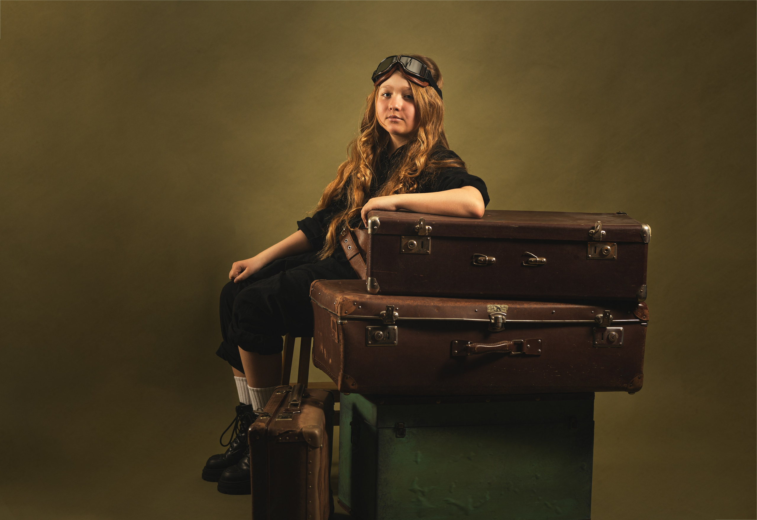 I'm a pilot in my dreams. Портретный фотограф Кристина Лукьянова