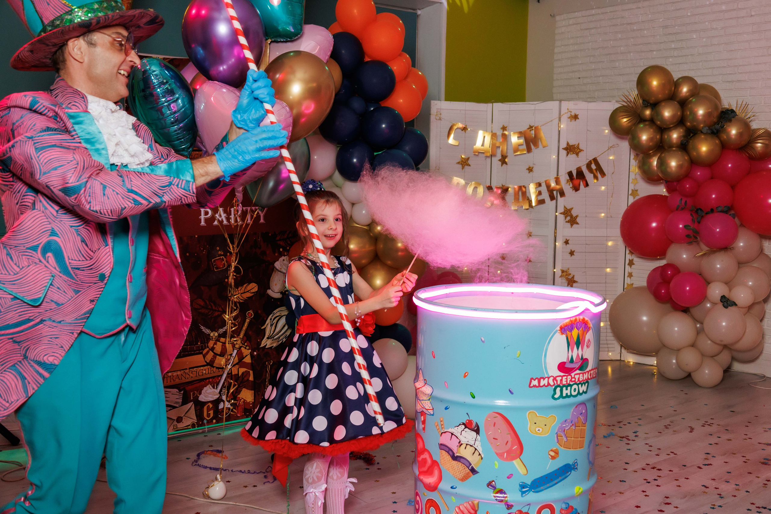 День Рождения в стиле Гарри Поттера. Фотограф в Москве Дмитрий Емельянов