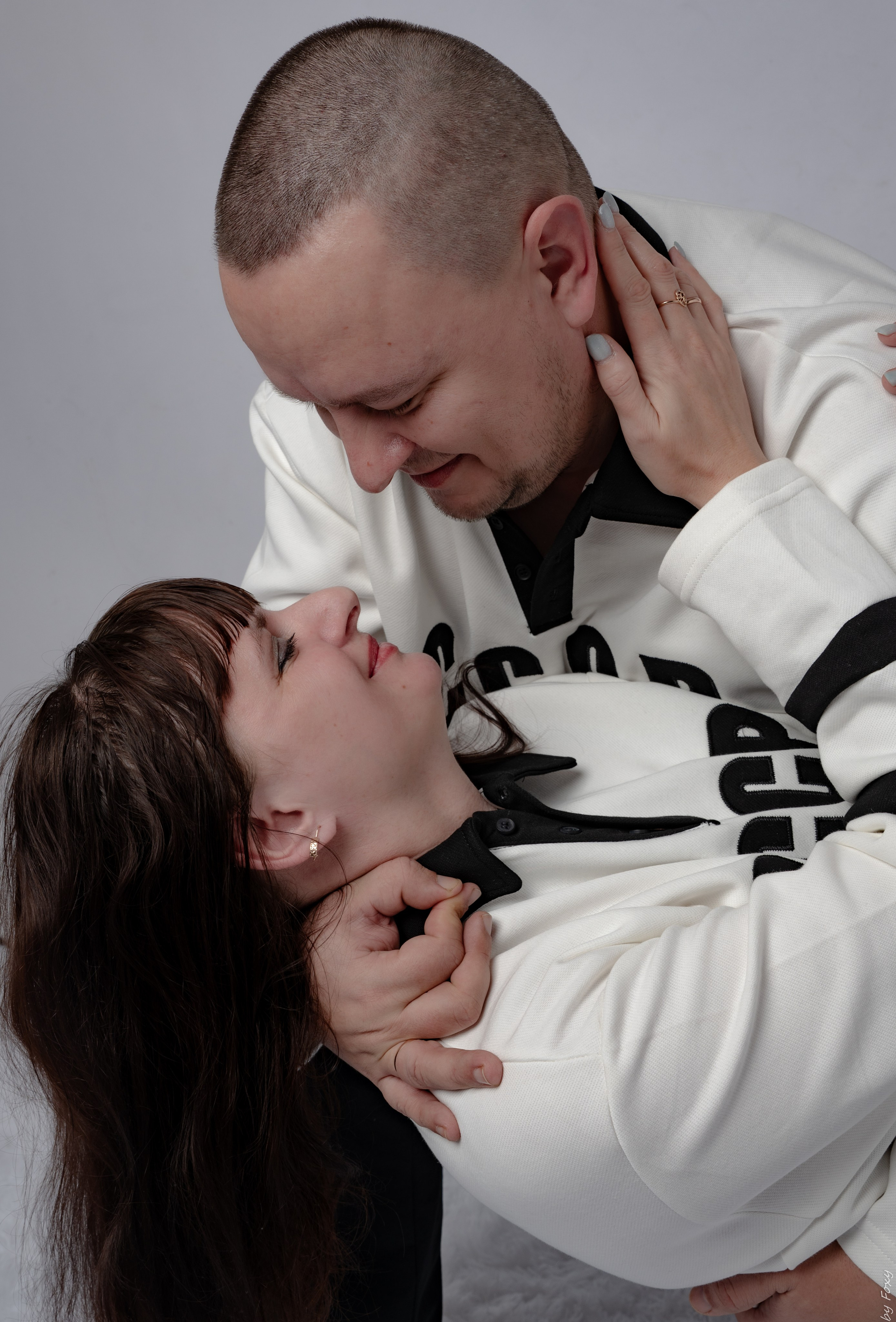 Студийная съёмка парного портрета. Фотограф мероприятий и студийные съёмки в Челябинске Евгения Foxy