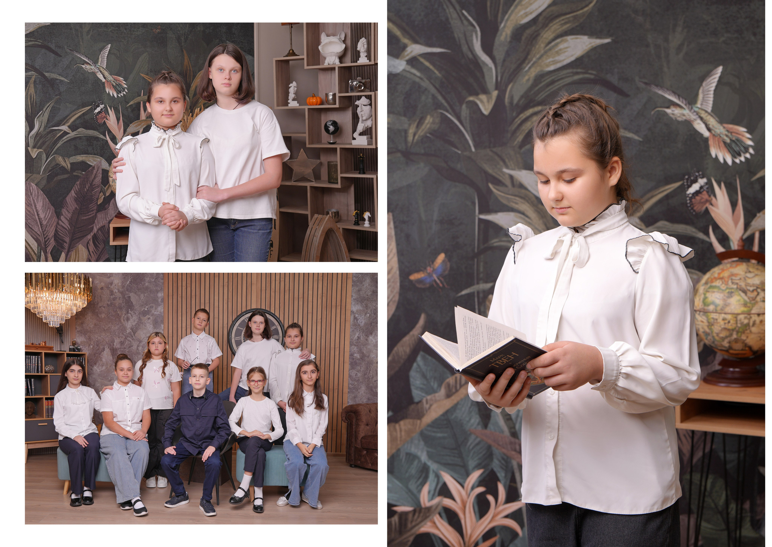 ШКОЛА 104 — 4 «М» класс. Красивый выпускной альбом в Краснодаре