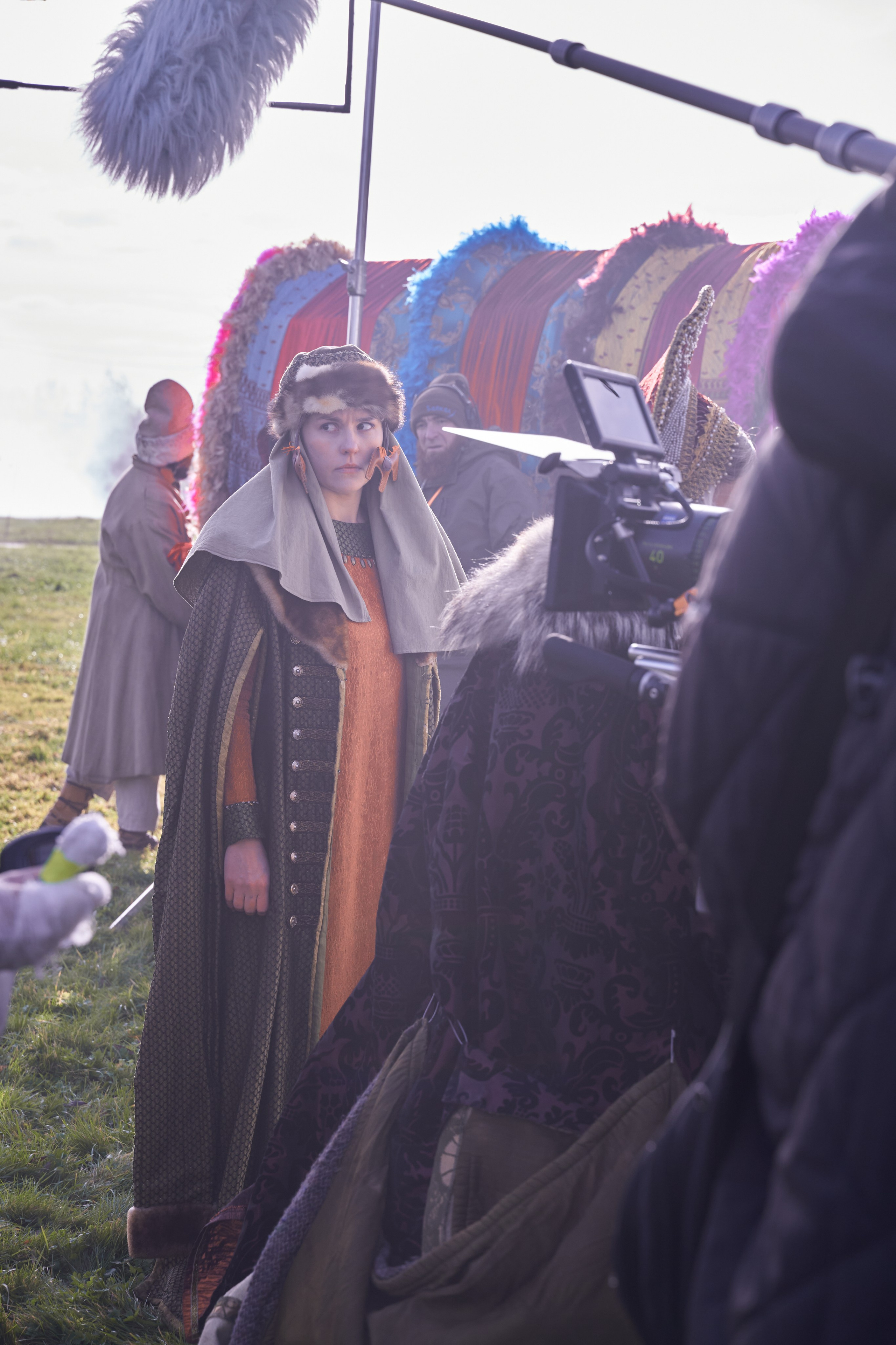 Бекстейдж съемки сериала. Krasnopoliophoto