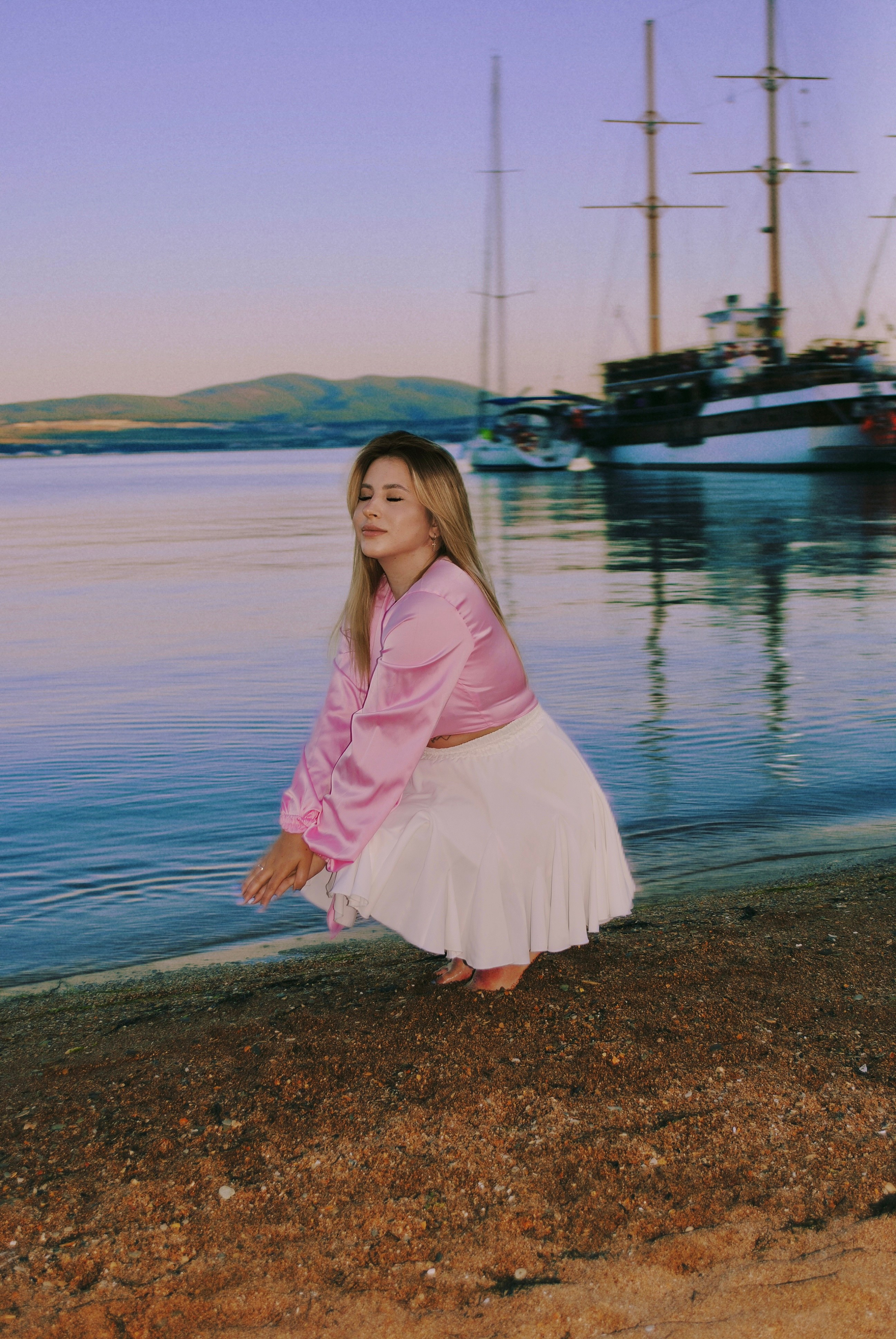 Съемка на рассвете. Фотограф Мария Мусаелян