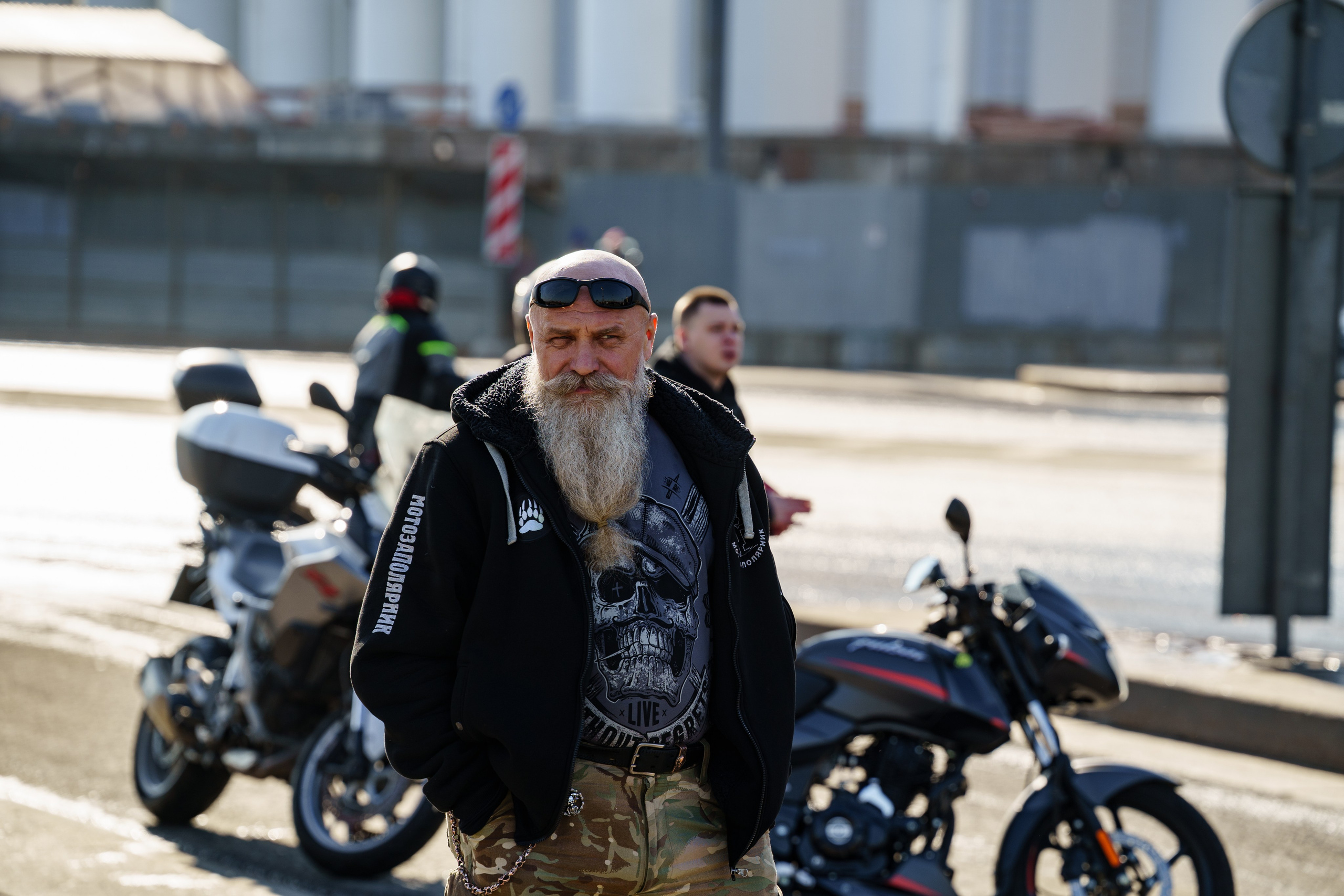 Прохват мотоклуба Norman Riders ч.1. Концертный и репортажный фотограф в Санкт-Петербурге Слава Пахомов