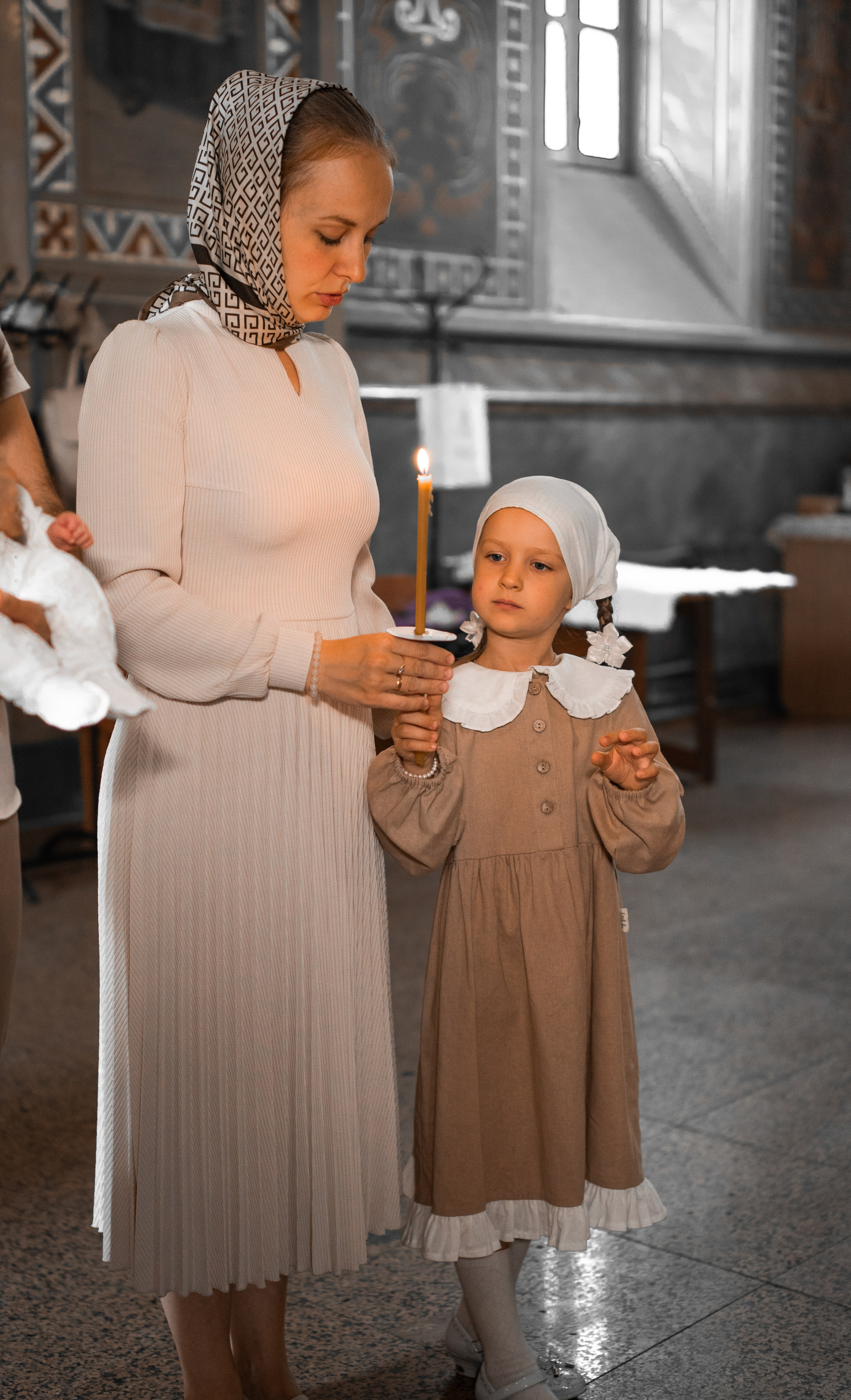 Крещение в Храме Сергия Радонежского Нижний Новгород. Фотограф на крещение и венчание в Нижнем Новгороде.Свадебный Фотограф