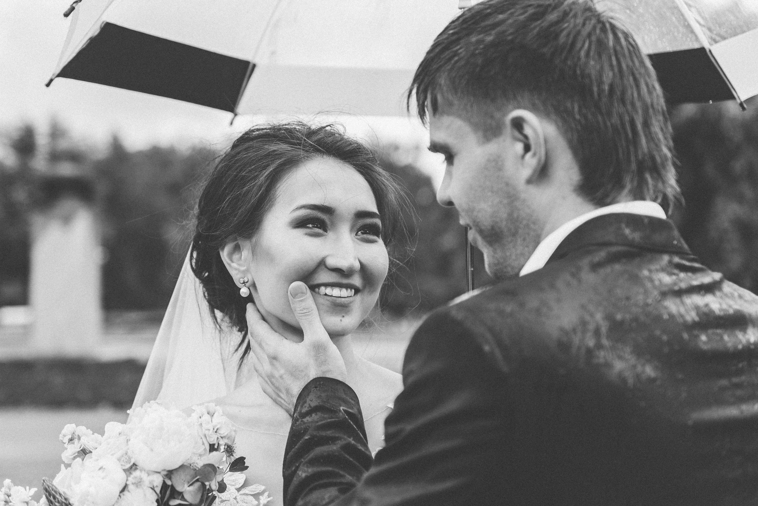 Свадьба для любителей ч/б фото. Артем и Айна. Свадебный и семейный фотограф София Невская
