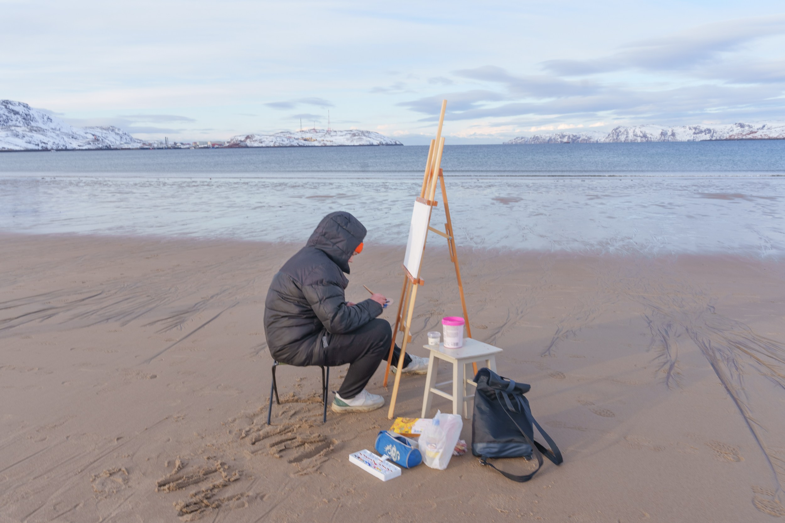 Seascape in Teriberka, photographer Svetlana Korneliuk