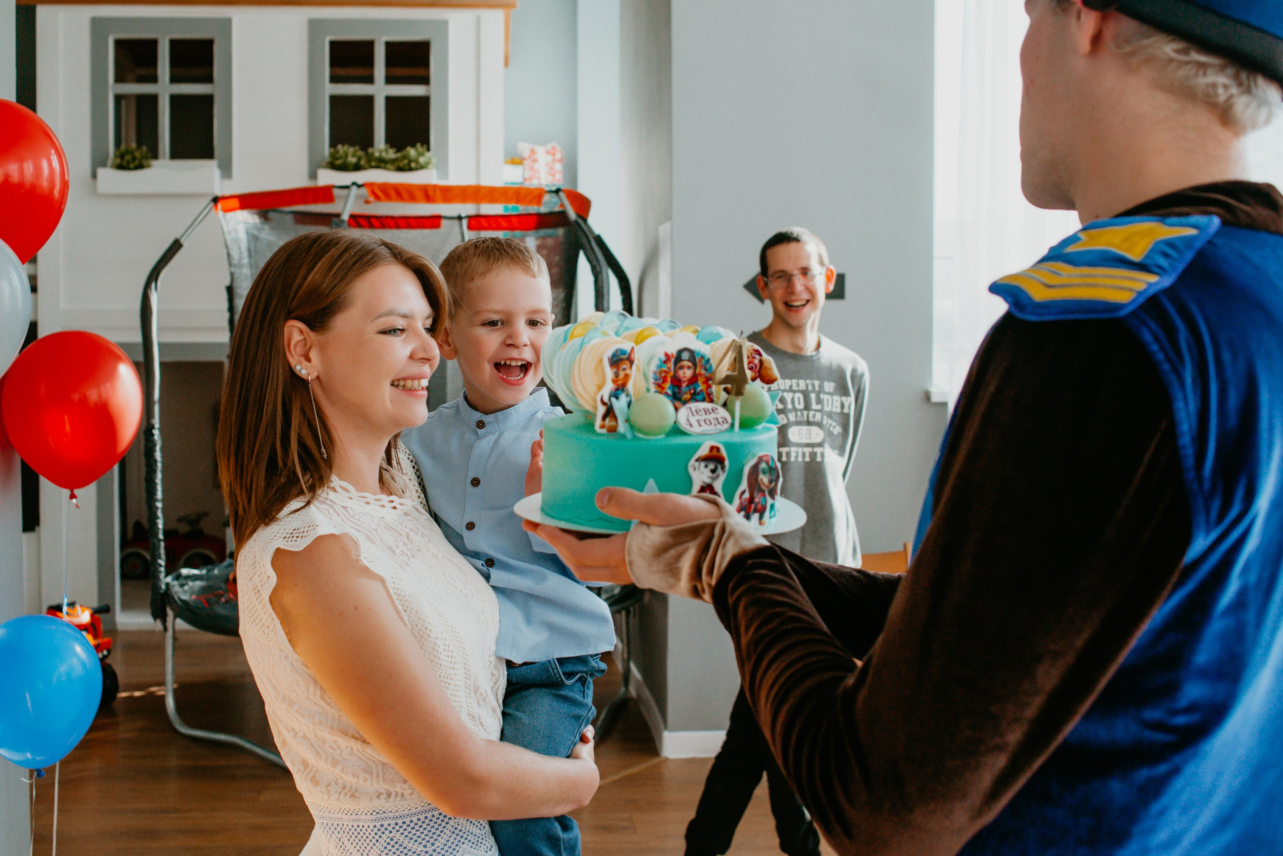 Детский день рождение. Лева 4 года. Фотограф в Челябинске Ополихина Анна