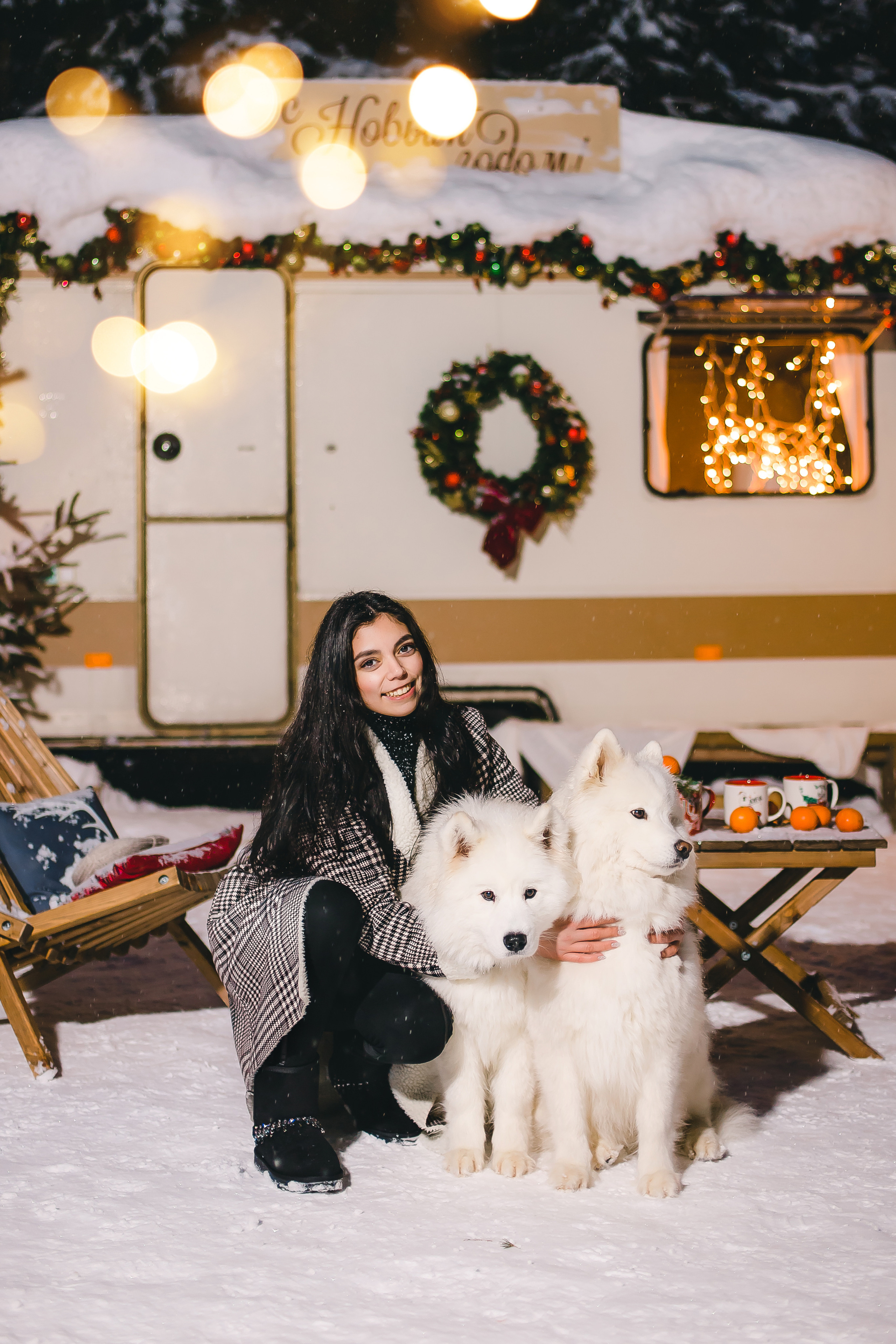 Фотодень с самоедами. Семейный и свадебный фотограф в Чебоксарах и Новочебоксарске Ирина Юрь