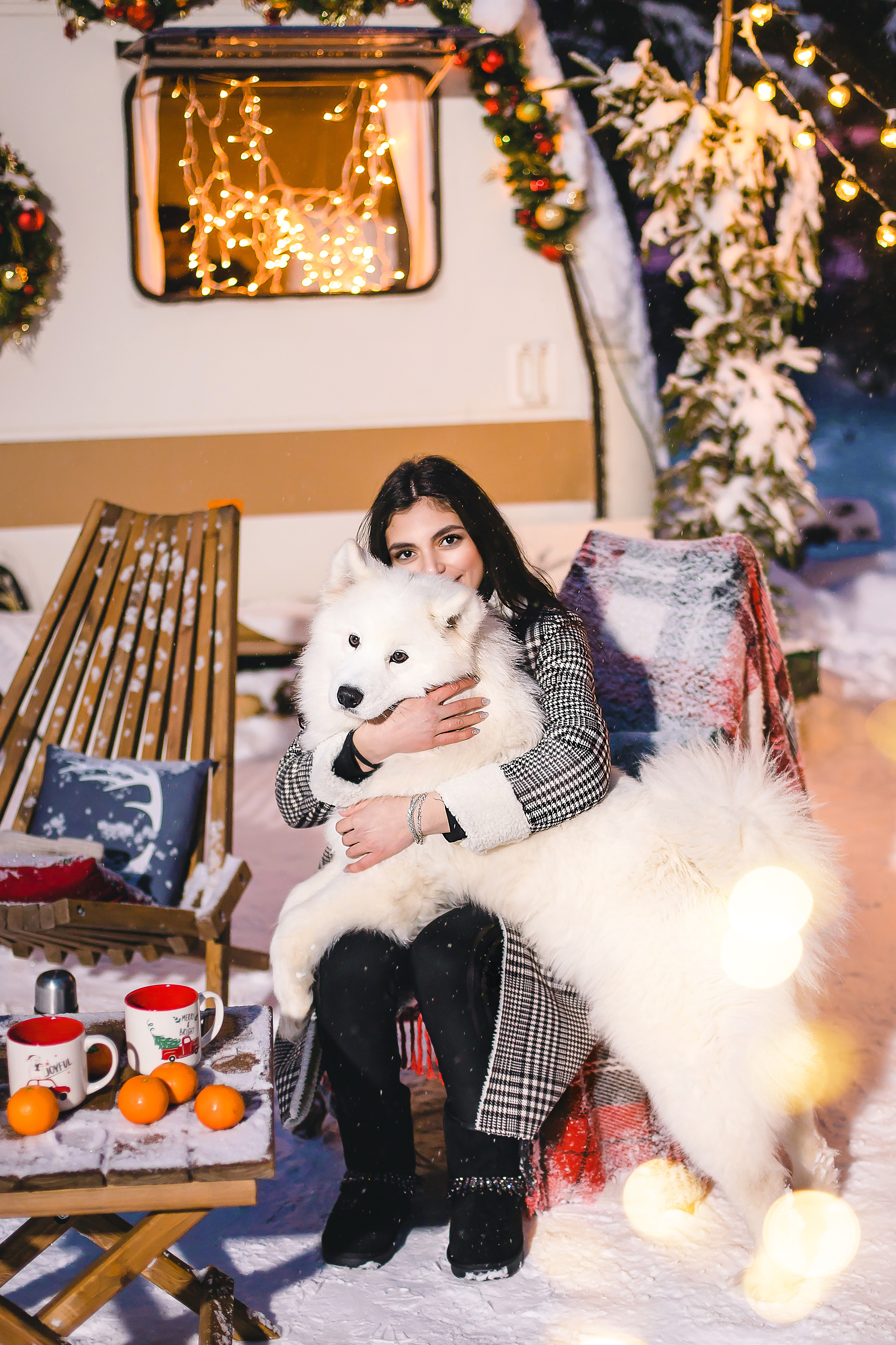 Фотодень с самоедами. Семейный и свадебный фотограф в Чебоксарах и Новочебоксарске Ирина Юрь