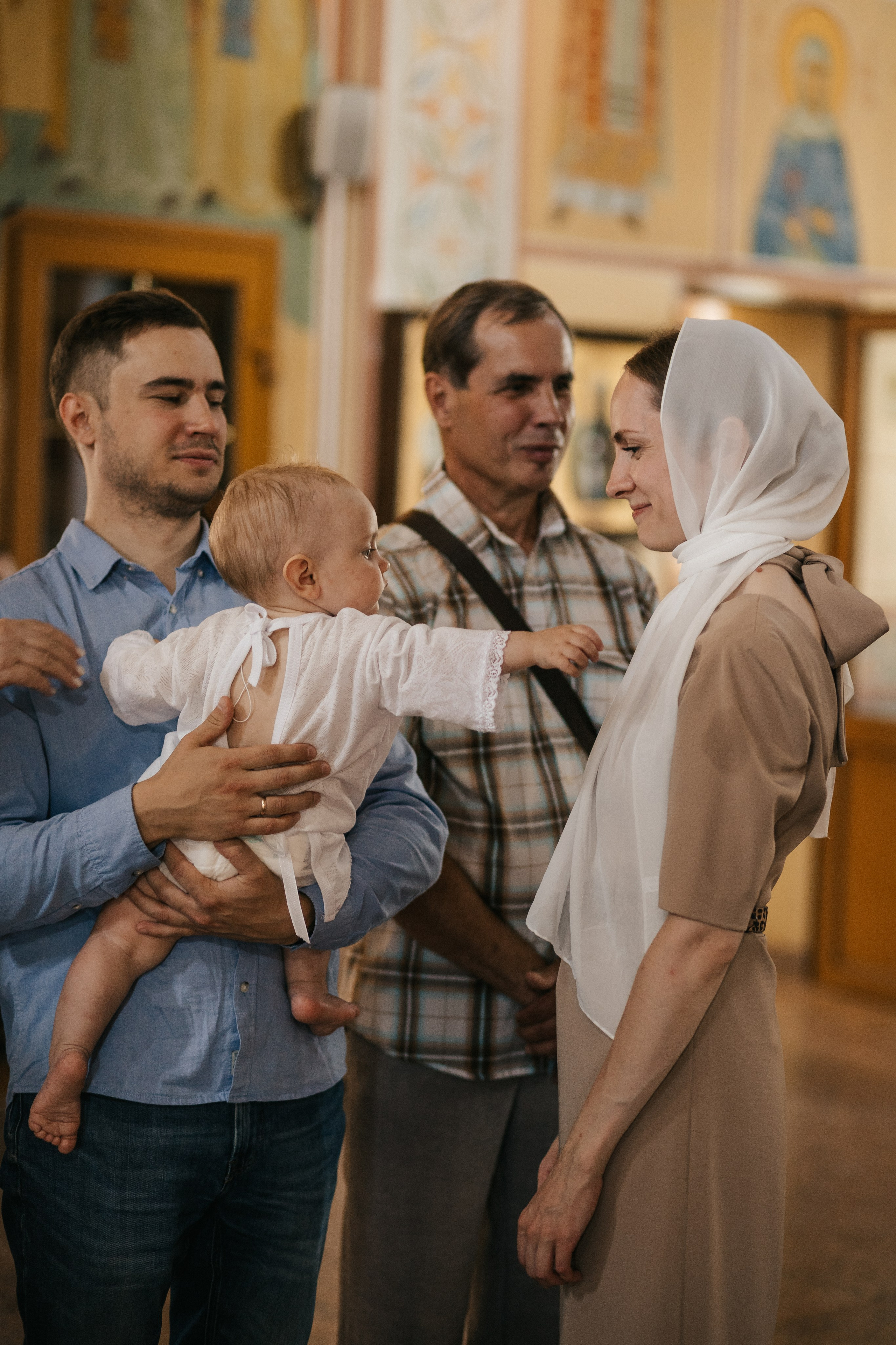 Крещение Елизаветы. Фотограф Нижний Новгород