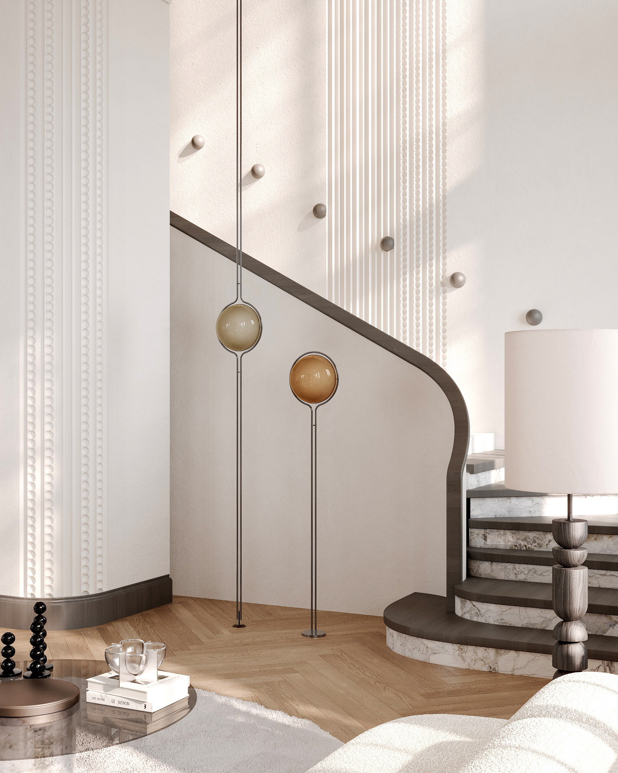 Light living room. Solovets visualization