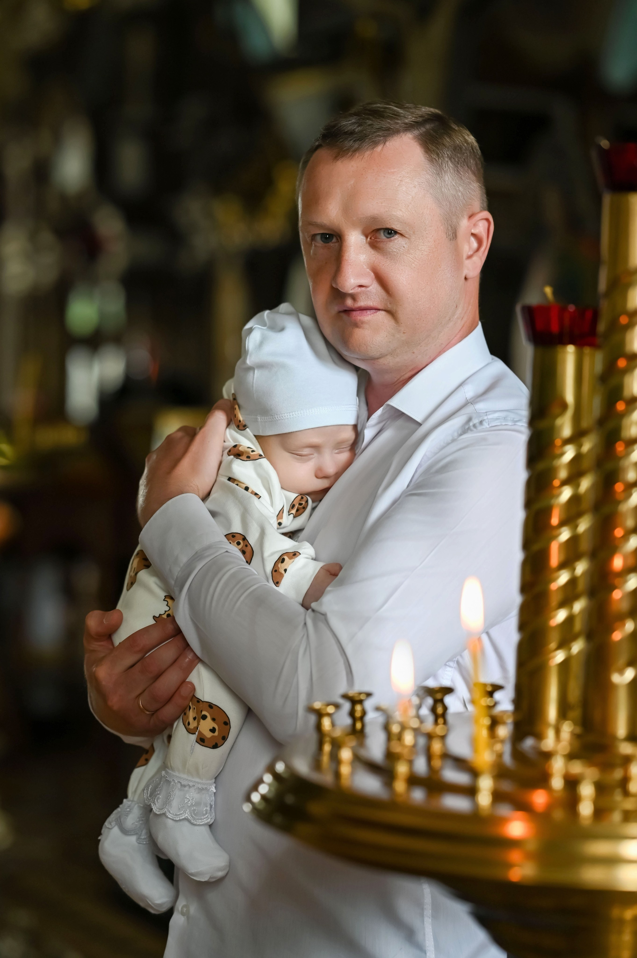 Крещение Владимира. Семейный фотограф в г. Воскресенск Наталия Молева