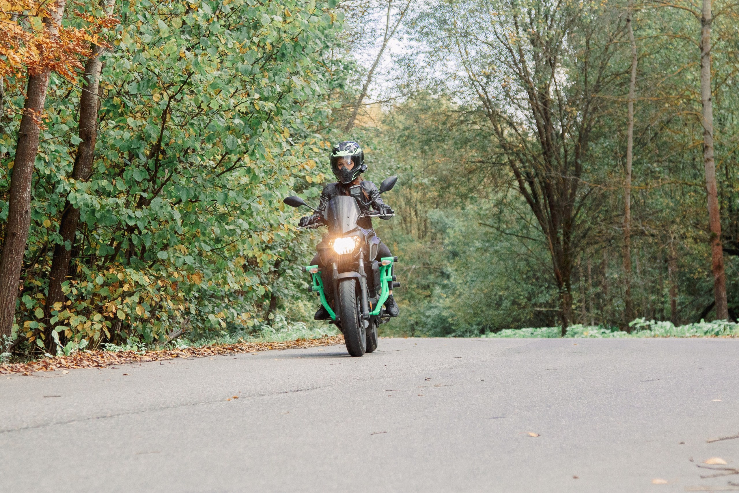 Балерина и байкер в одном лице. Балетный фотограф в Москве Галина Молчанова