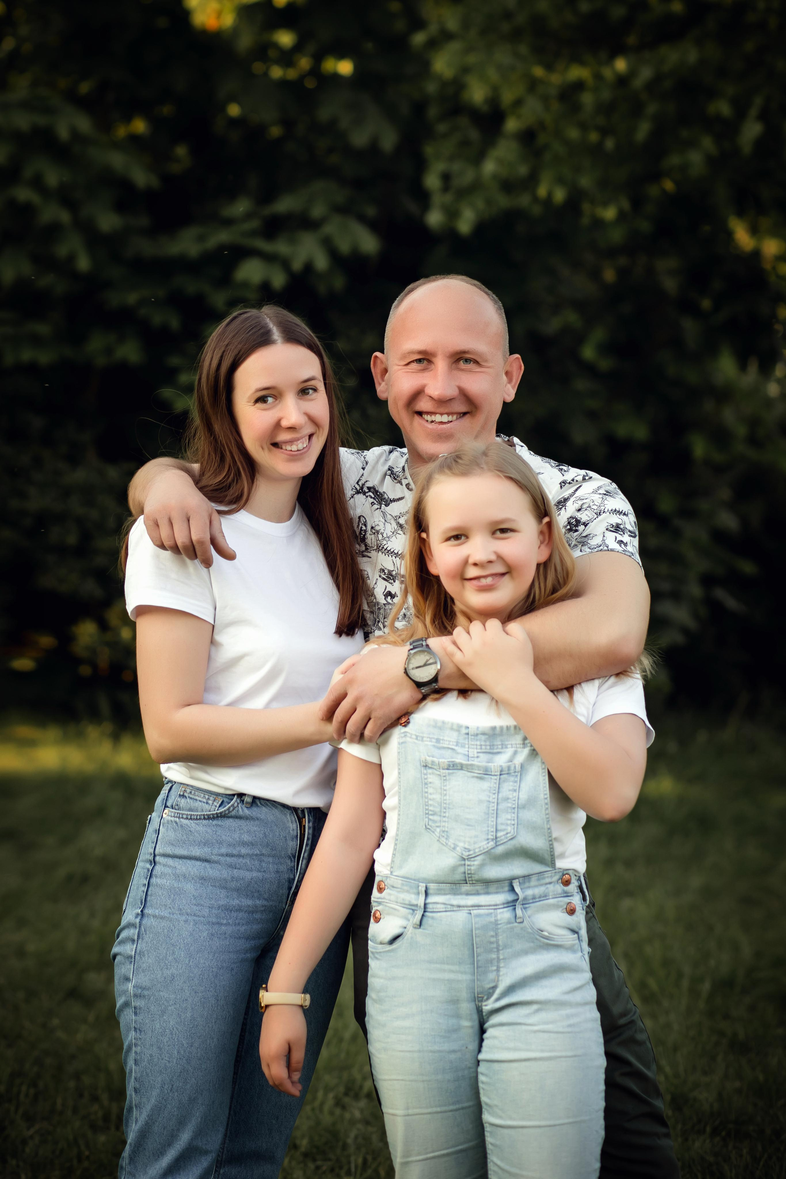 Ольга и её семья