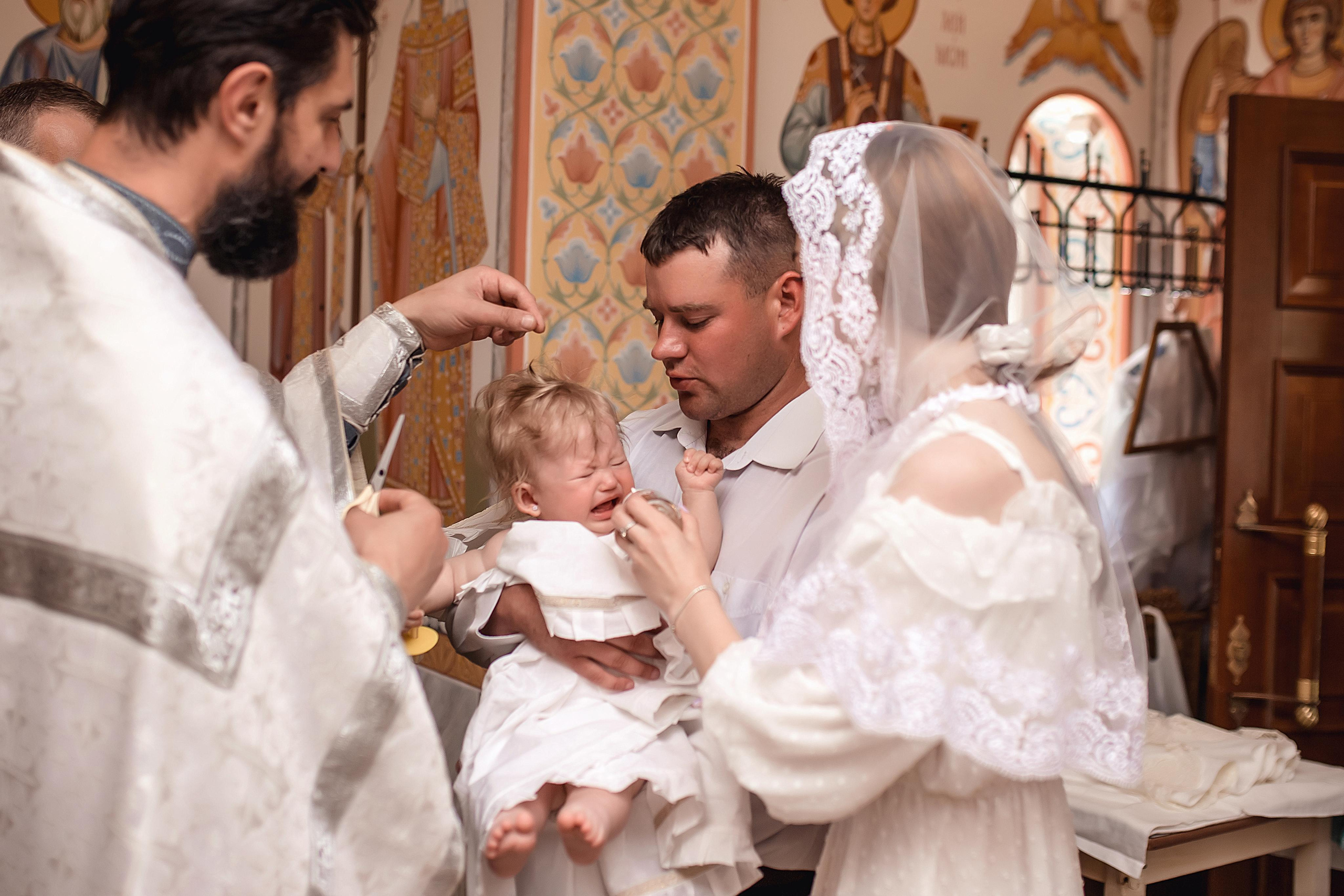 Крещение Милы