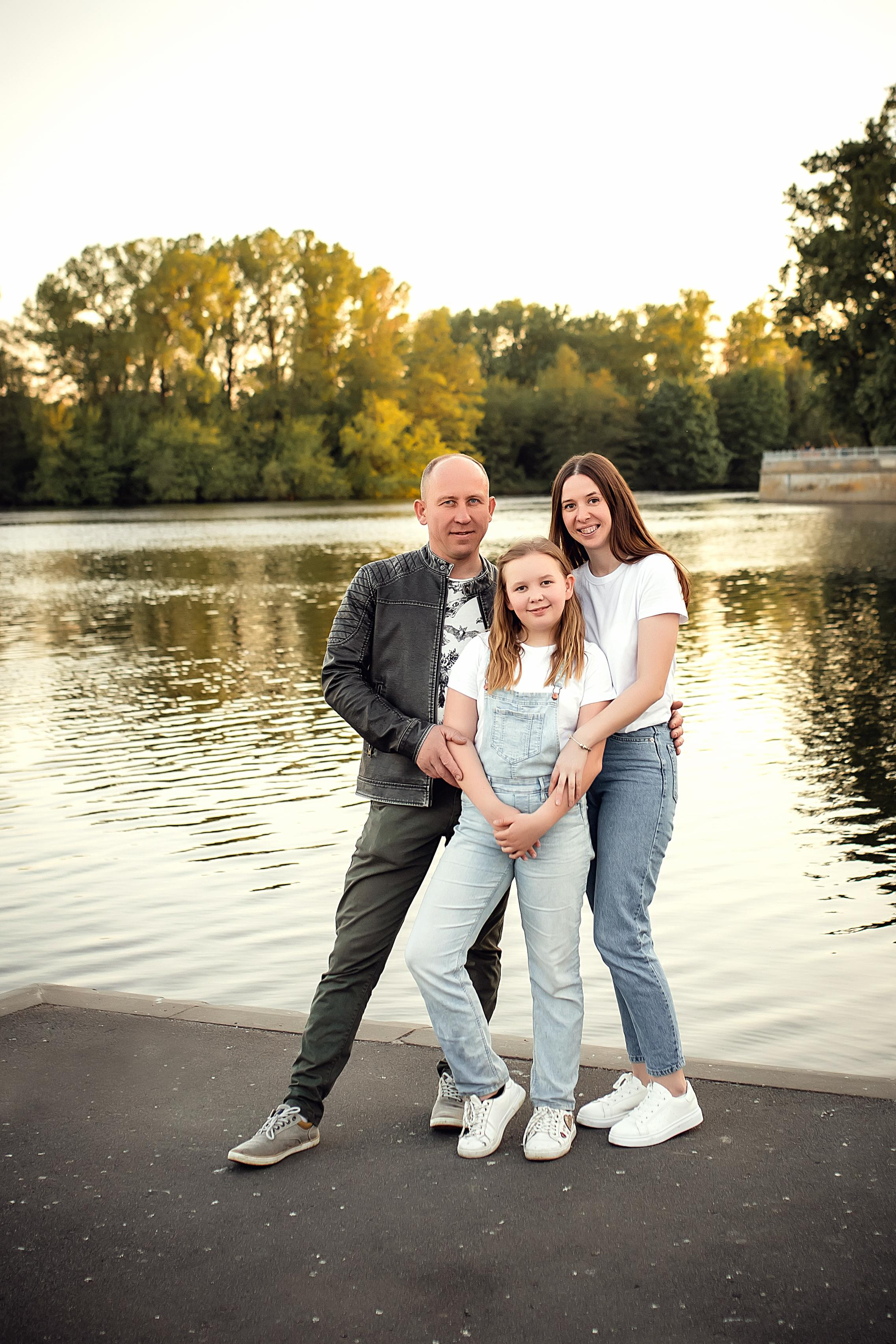 Ольга и её семья