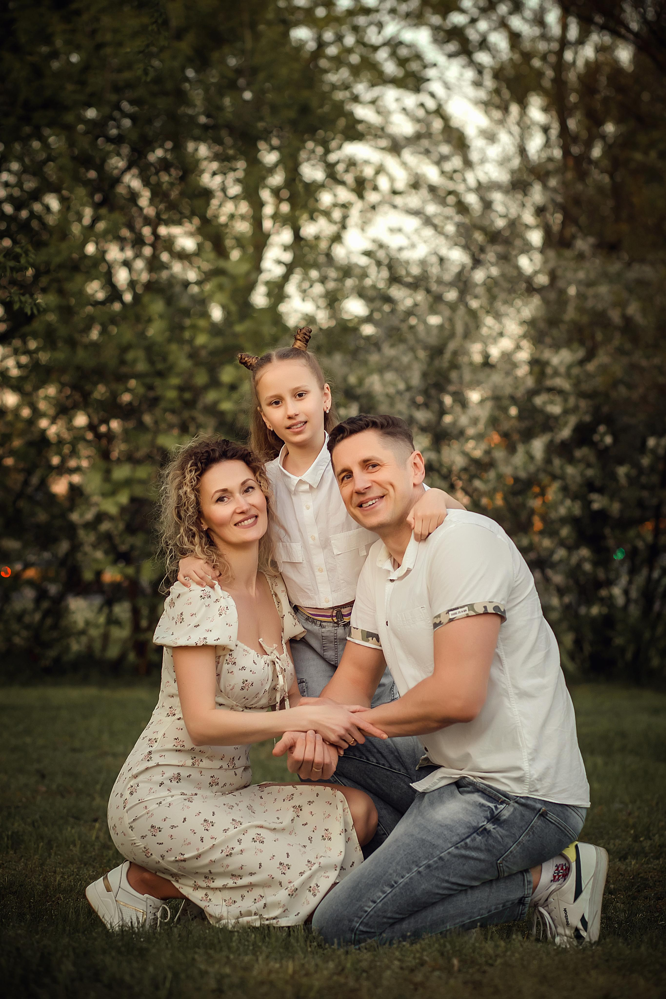 Катя и её семья