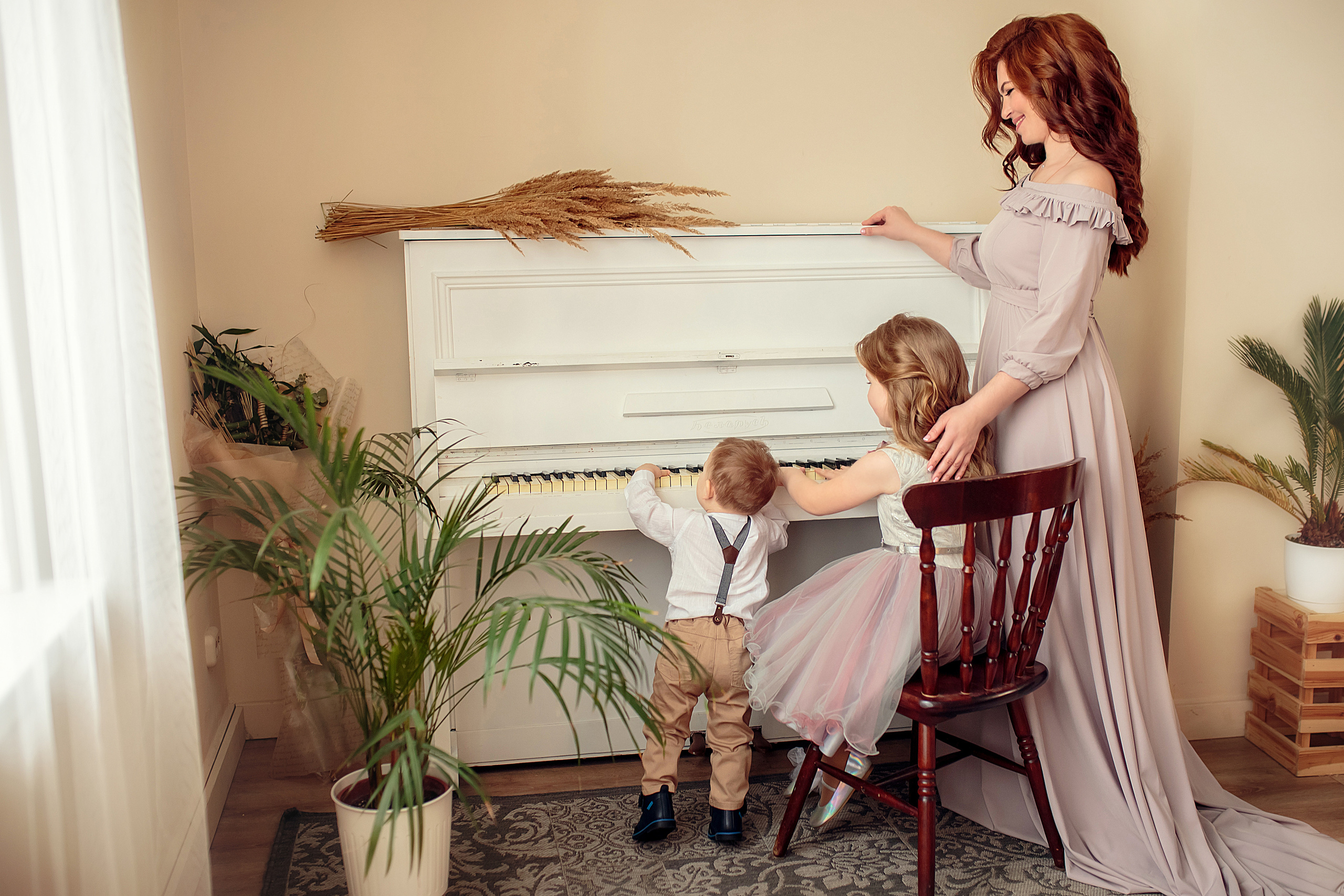 Маша и её семья