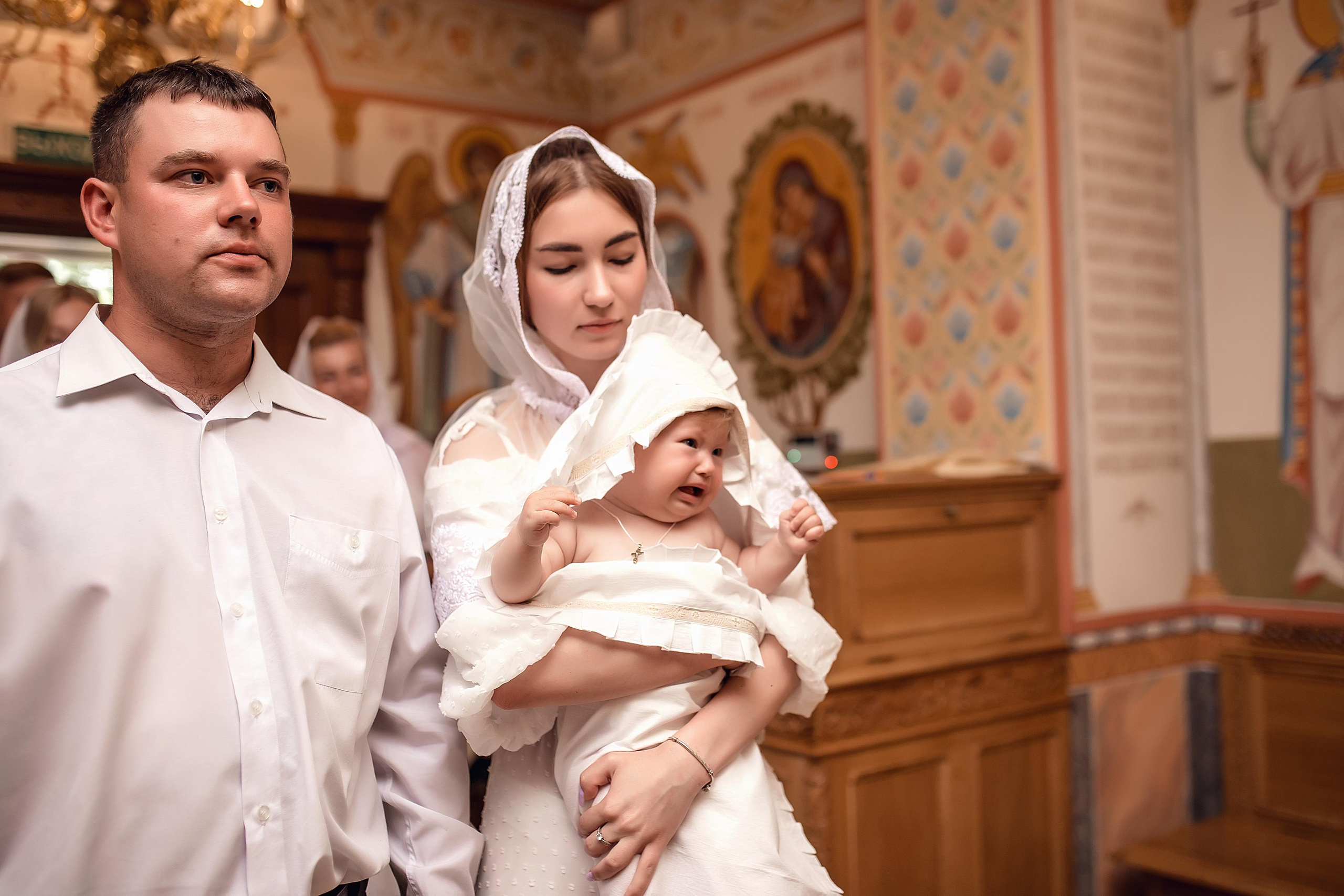 Крещение Милы