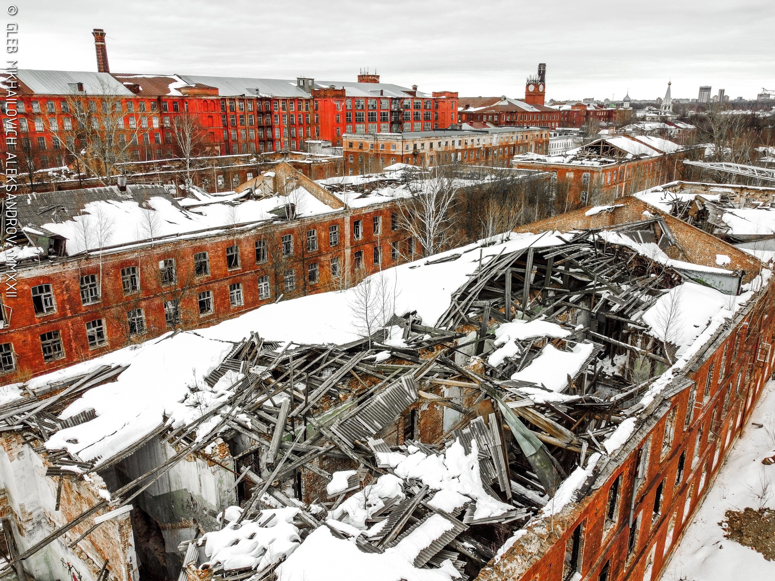 Ярославль. Ярославская Большая мануфактура (Красный Перекоп). Зодчество